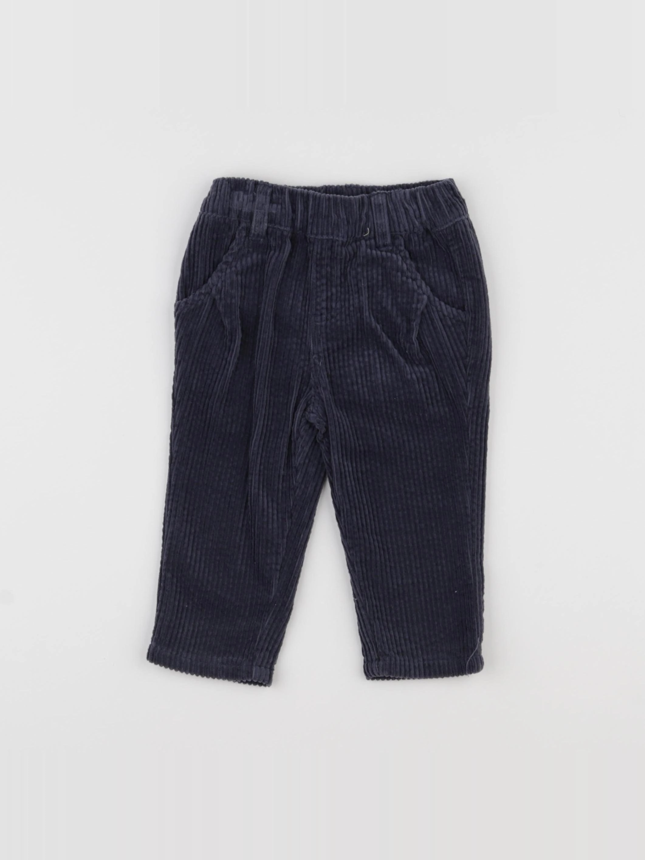Boutchou - pantalon bleu - 9 mois
