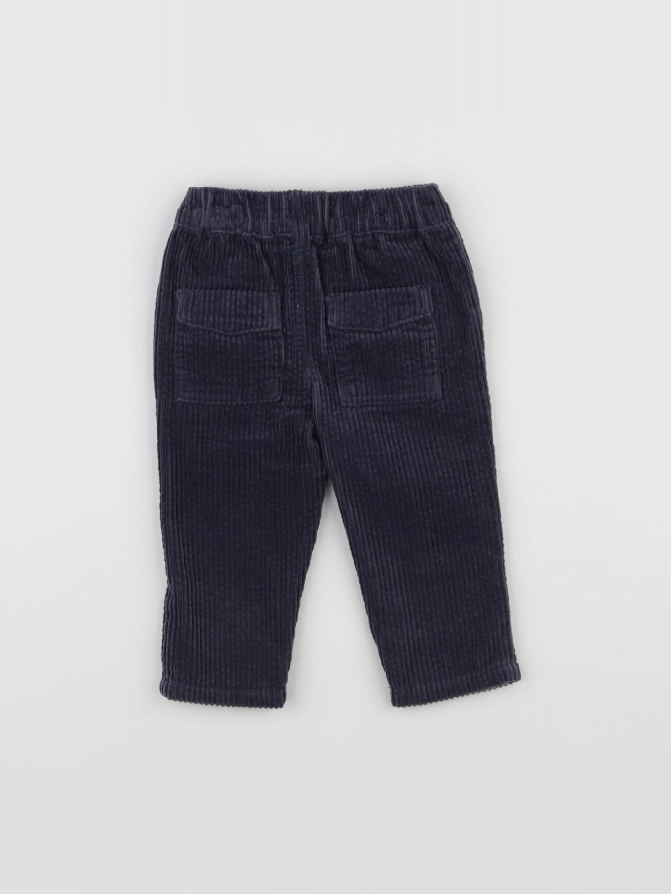 Boutchou - pantalon bleu - 9 mois
