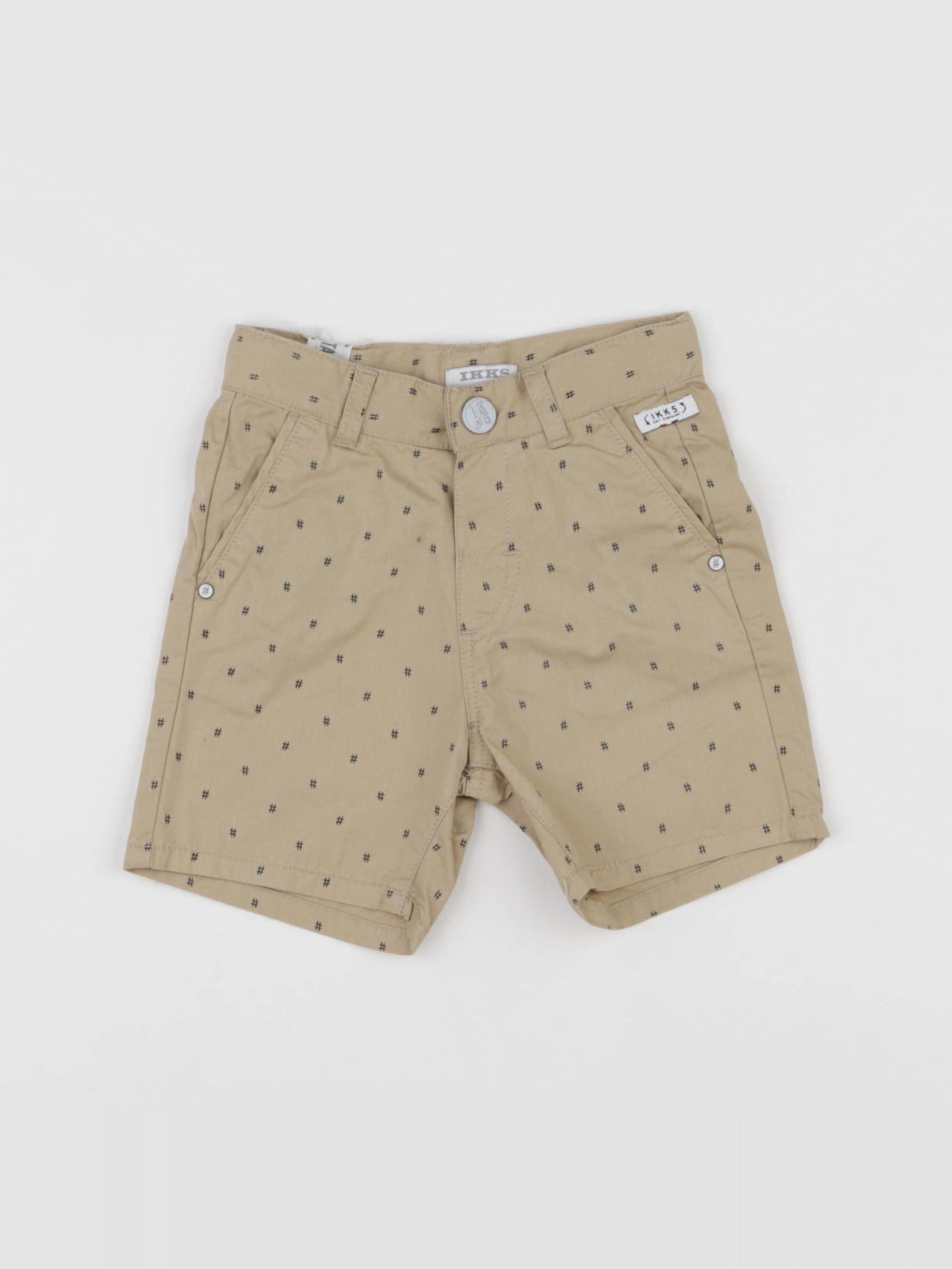 IKKS - short marron - 12 mois