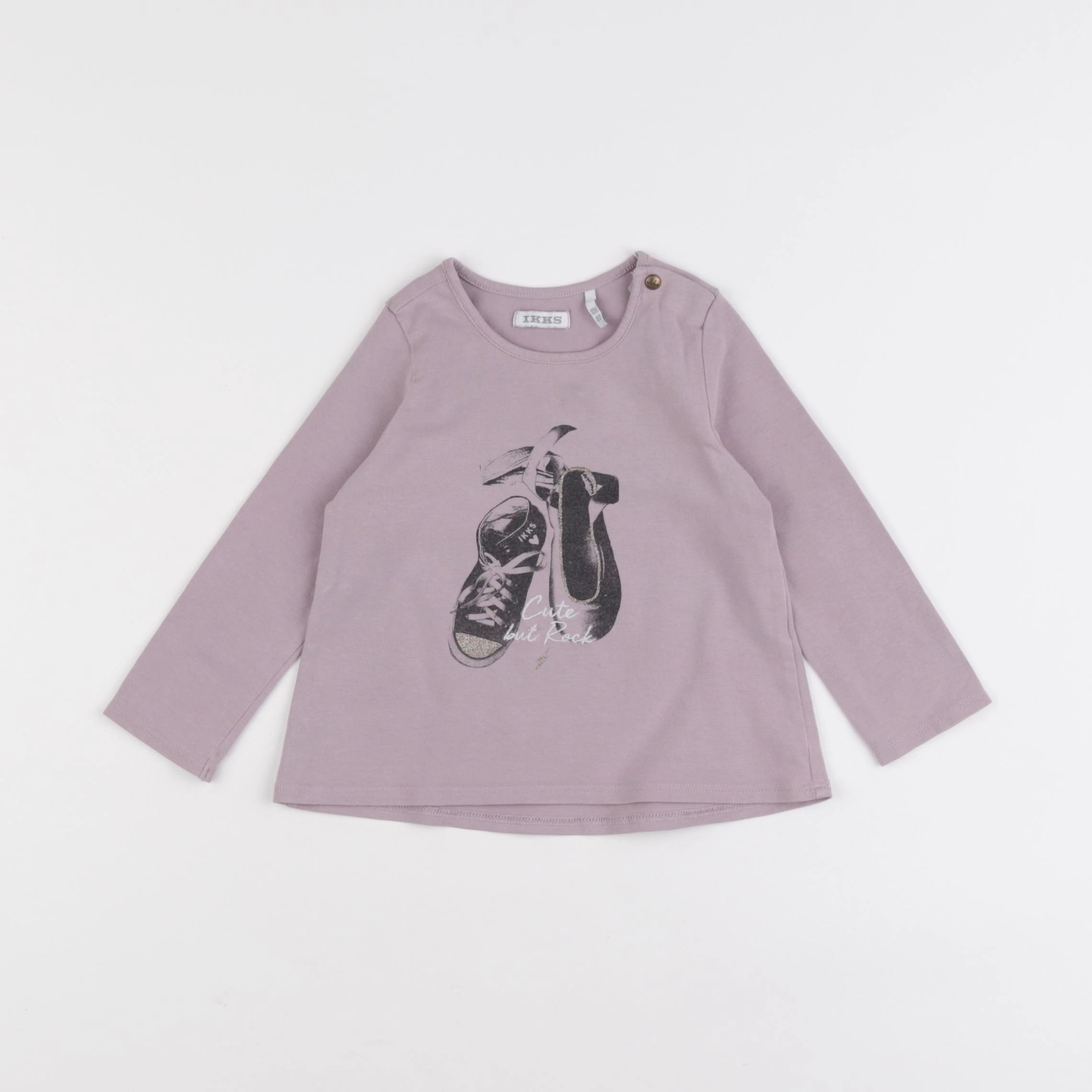 IKKS - tee-shirt violet - 18 mois