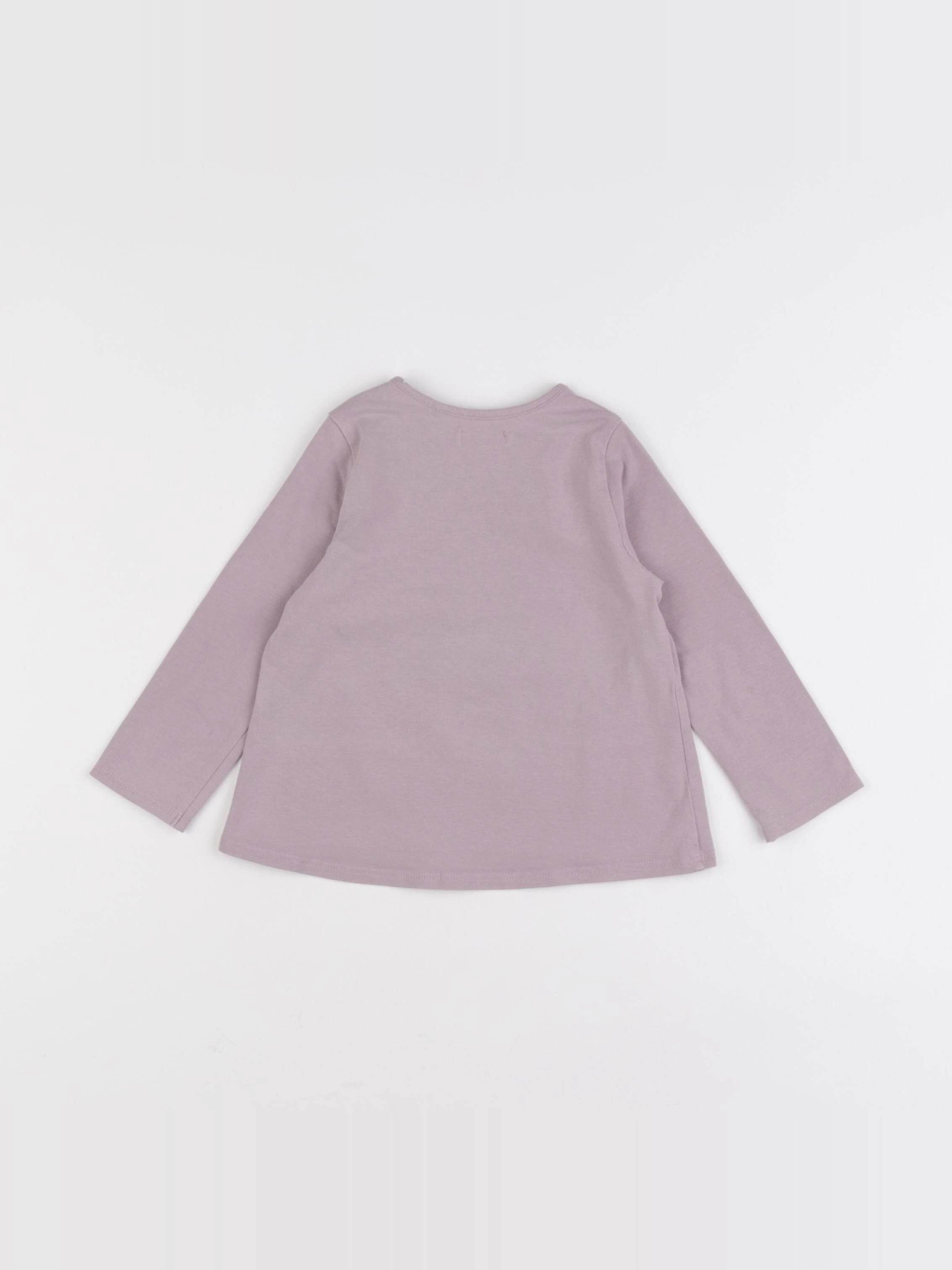 IKKS - tee-shirt violet - 18 mois