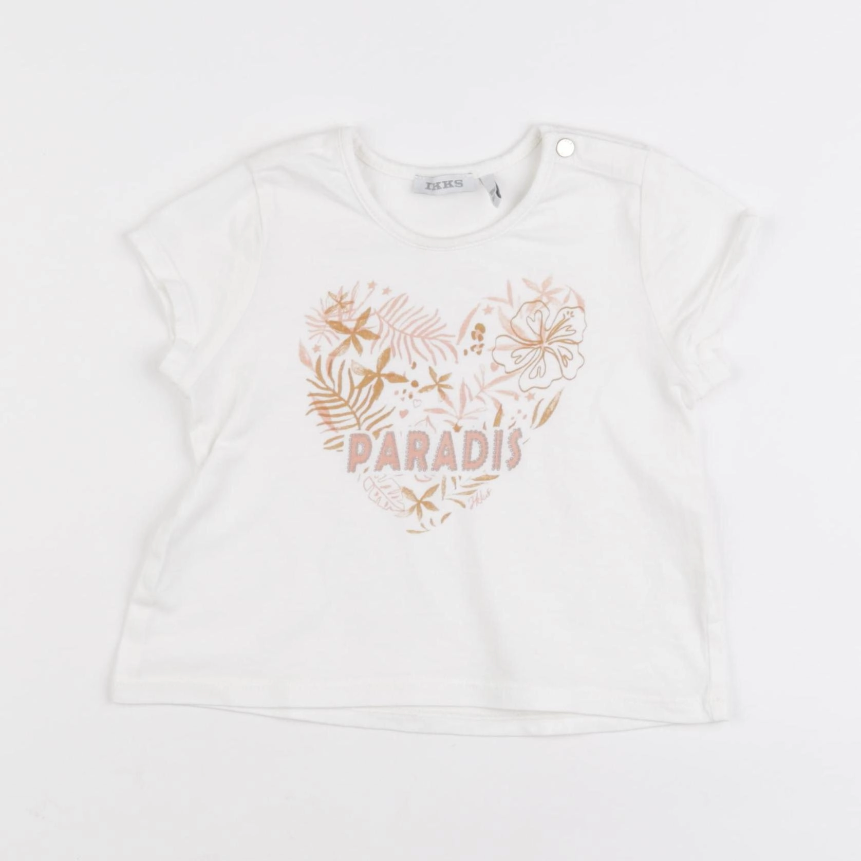 IKKS - tee-shirt blanc - 18 mois