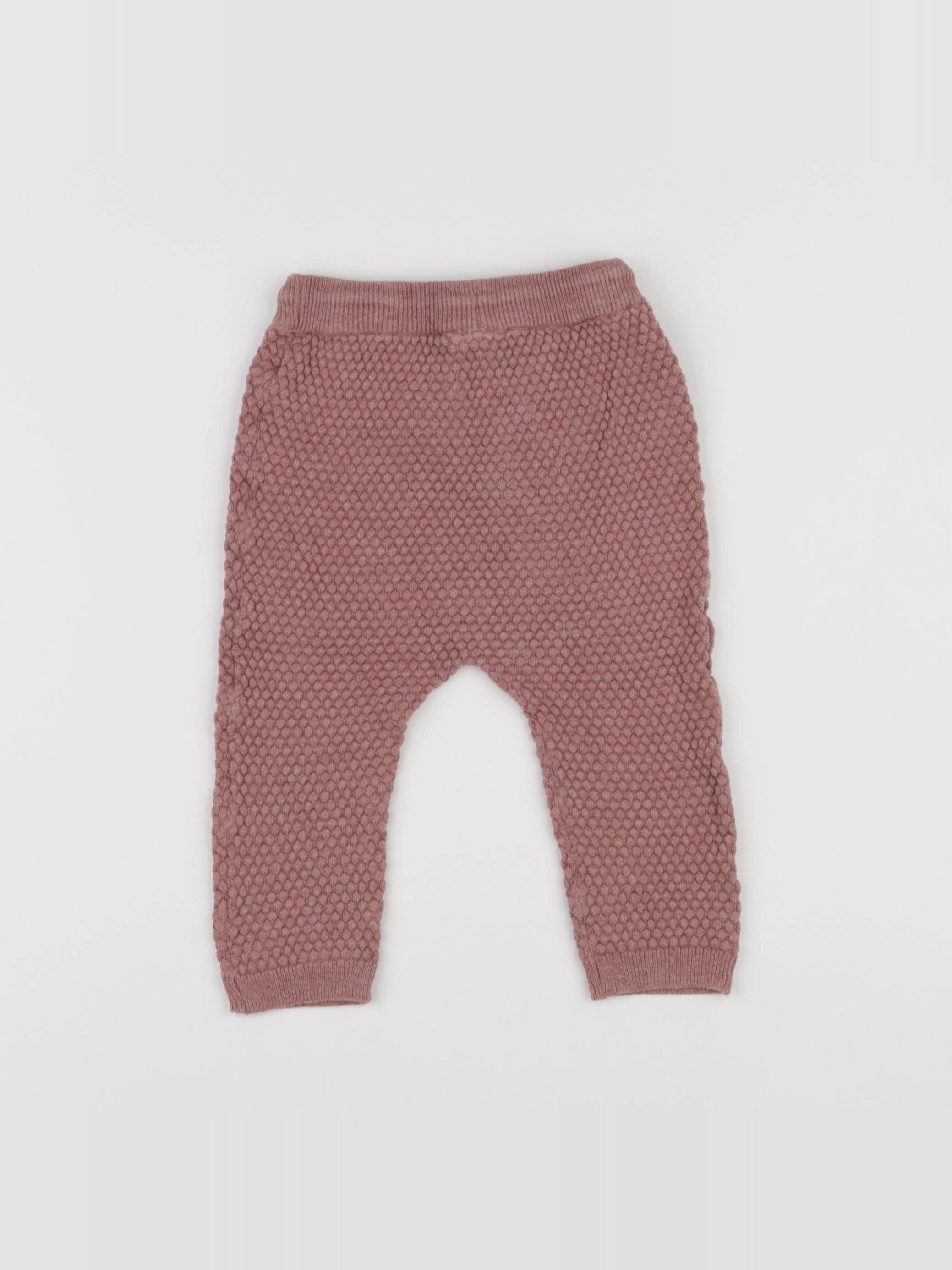 H&M - legging rose - 6 mois