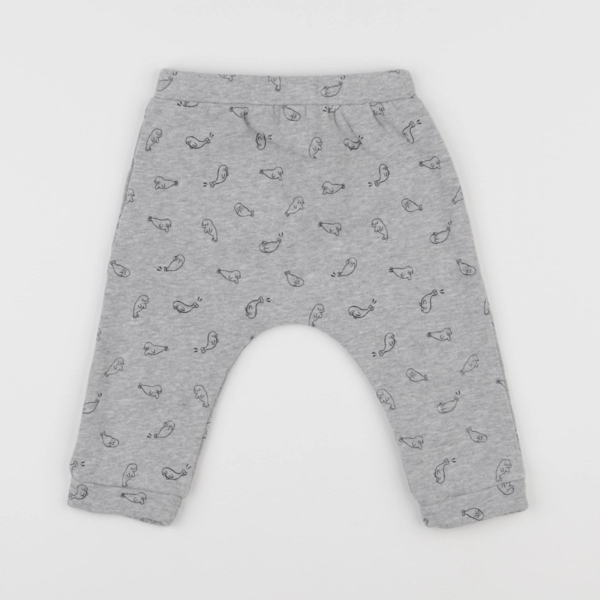 Boutchou - sarouel gris - 6 mois