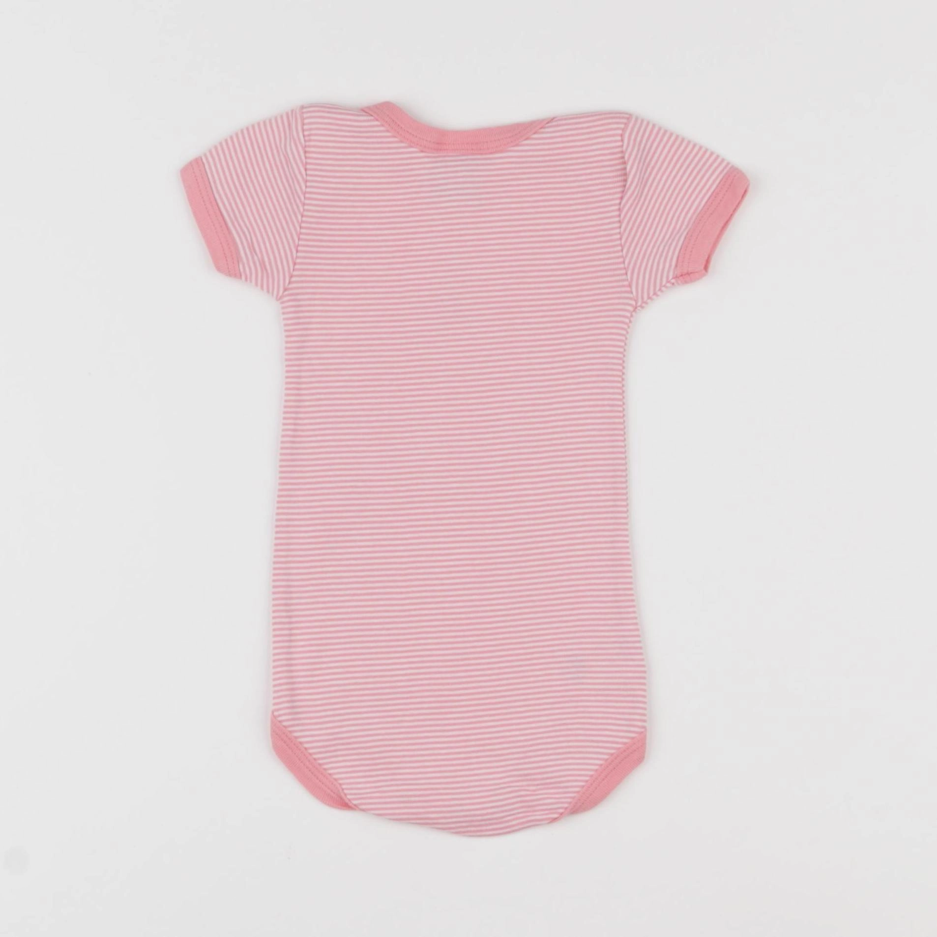 Petit Bateau - body rose - 6 mois