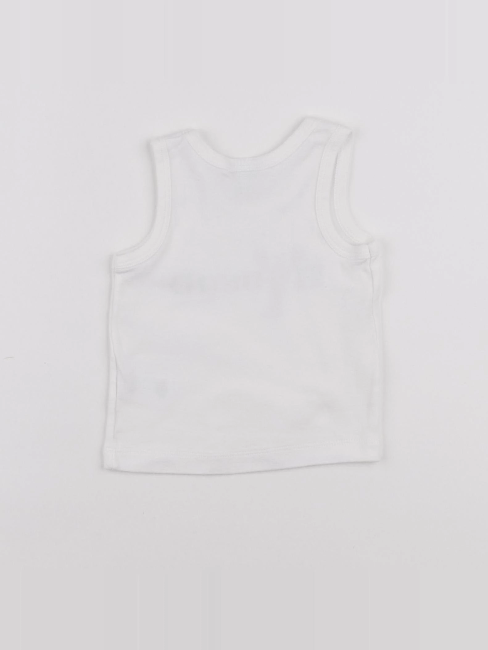 Petit Bateau - maillot de corps blanc - 12 mois