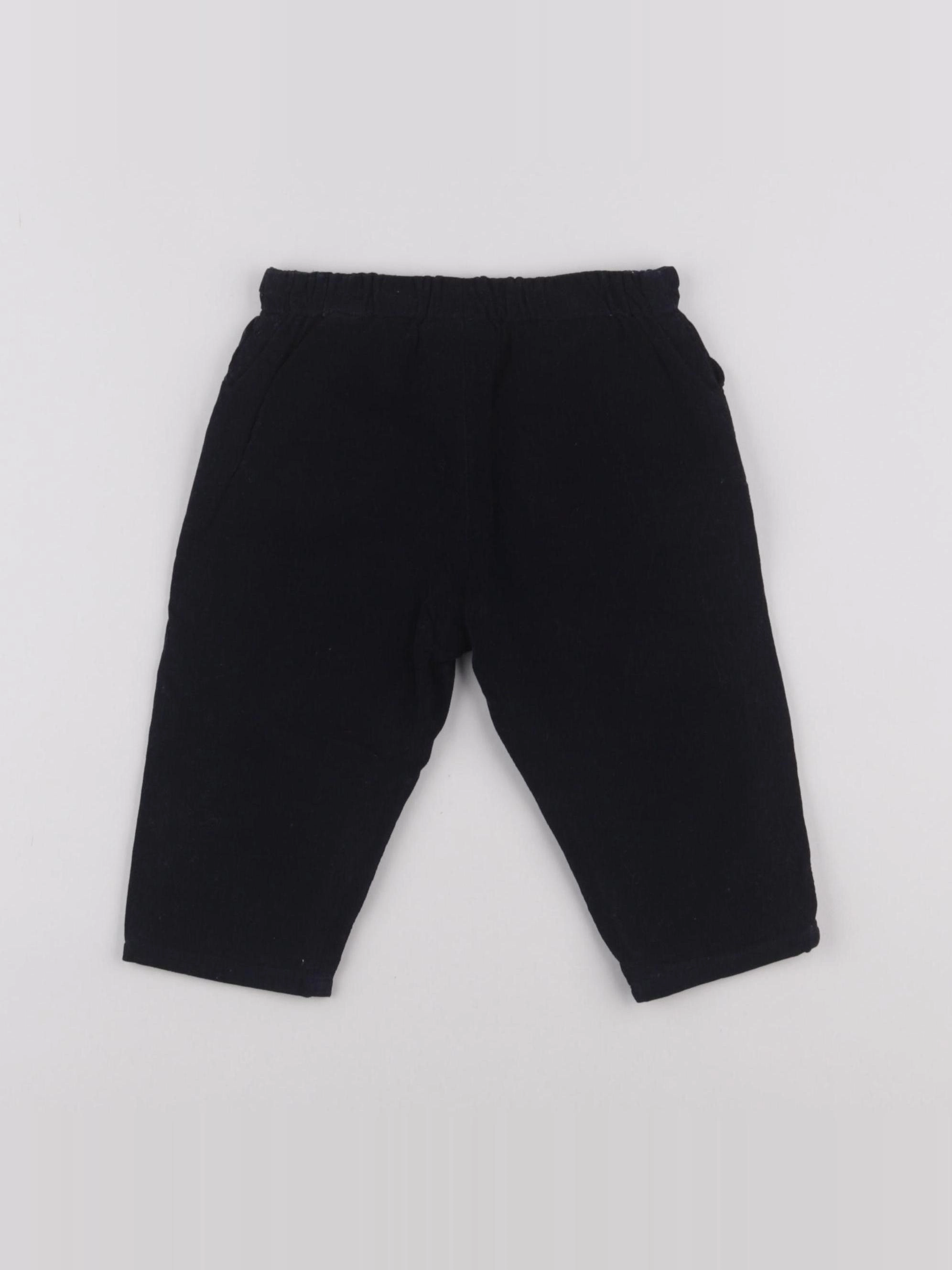 Jacadi - pantalon bleu - 12 mois