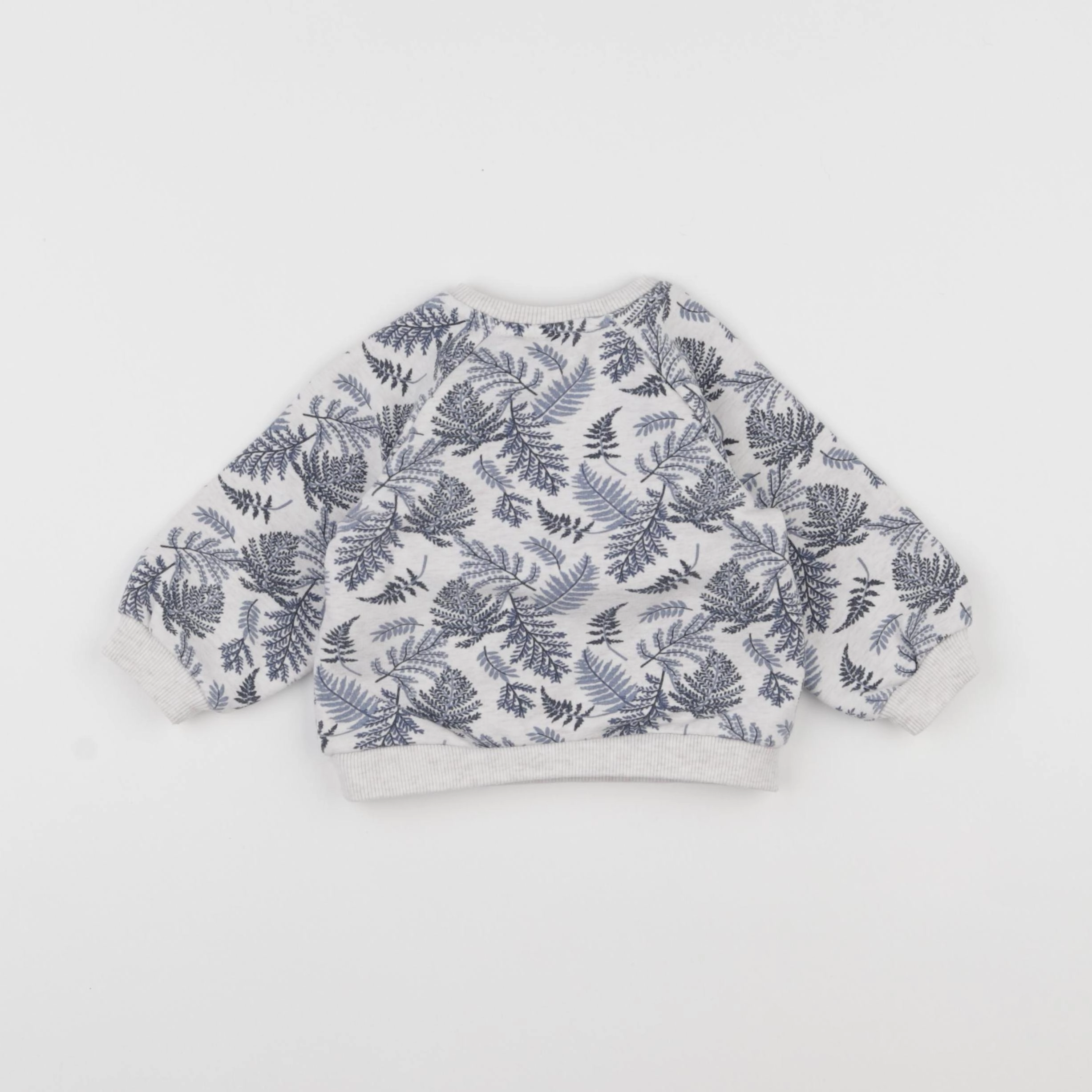 Tape à l'oeil - sweat beige, bleu - 12 mois