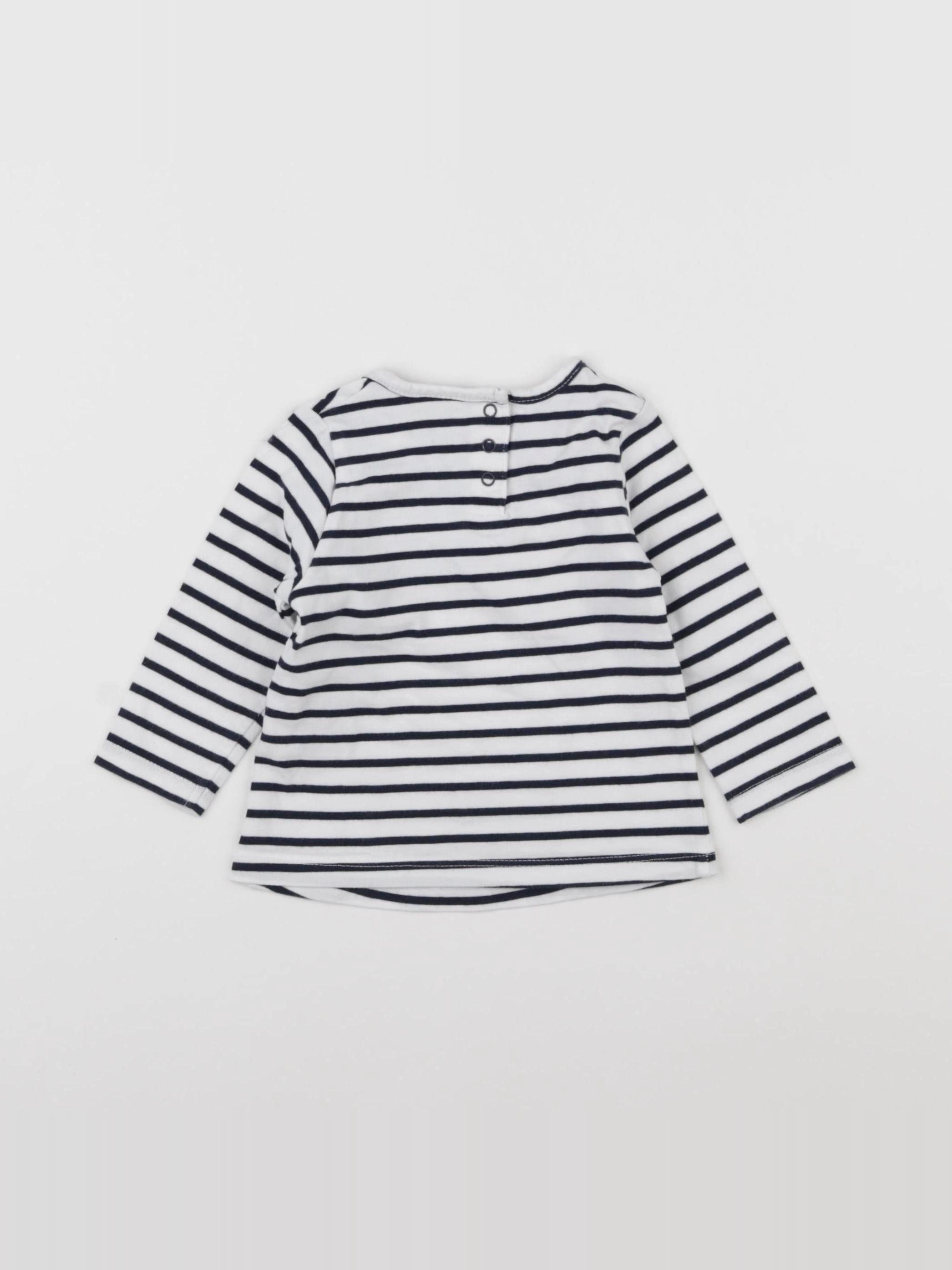 Tape à l'oeil - tee-shirt bleu - 9 mois