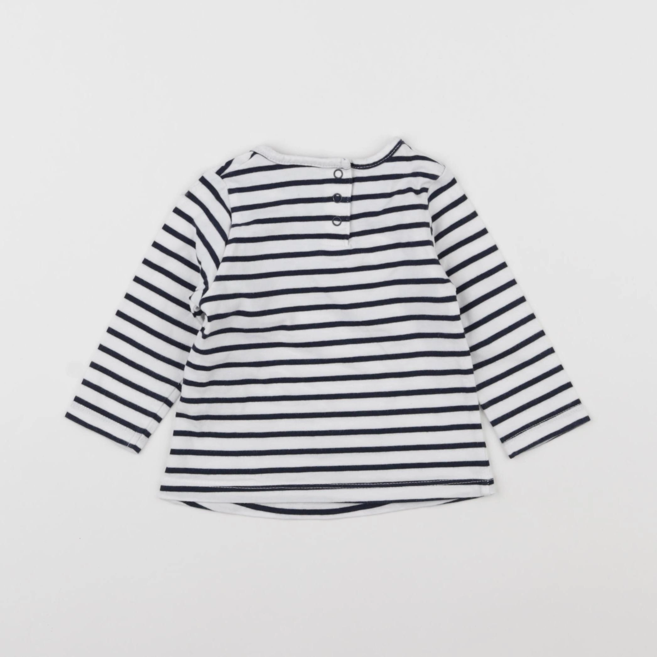 Tape à l'oeil - tee-shirt bleu - 9 mois