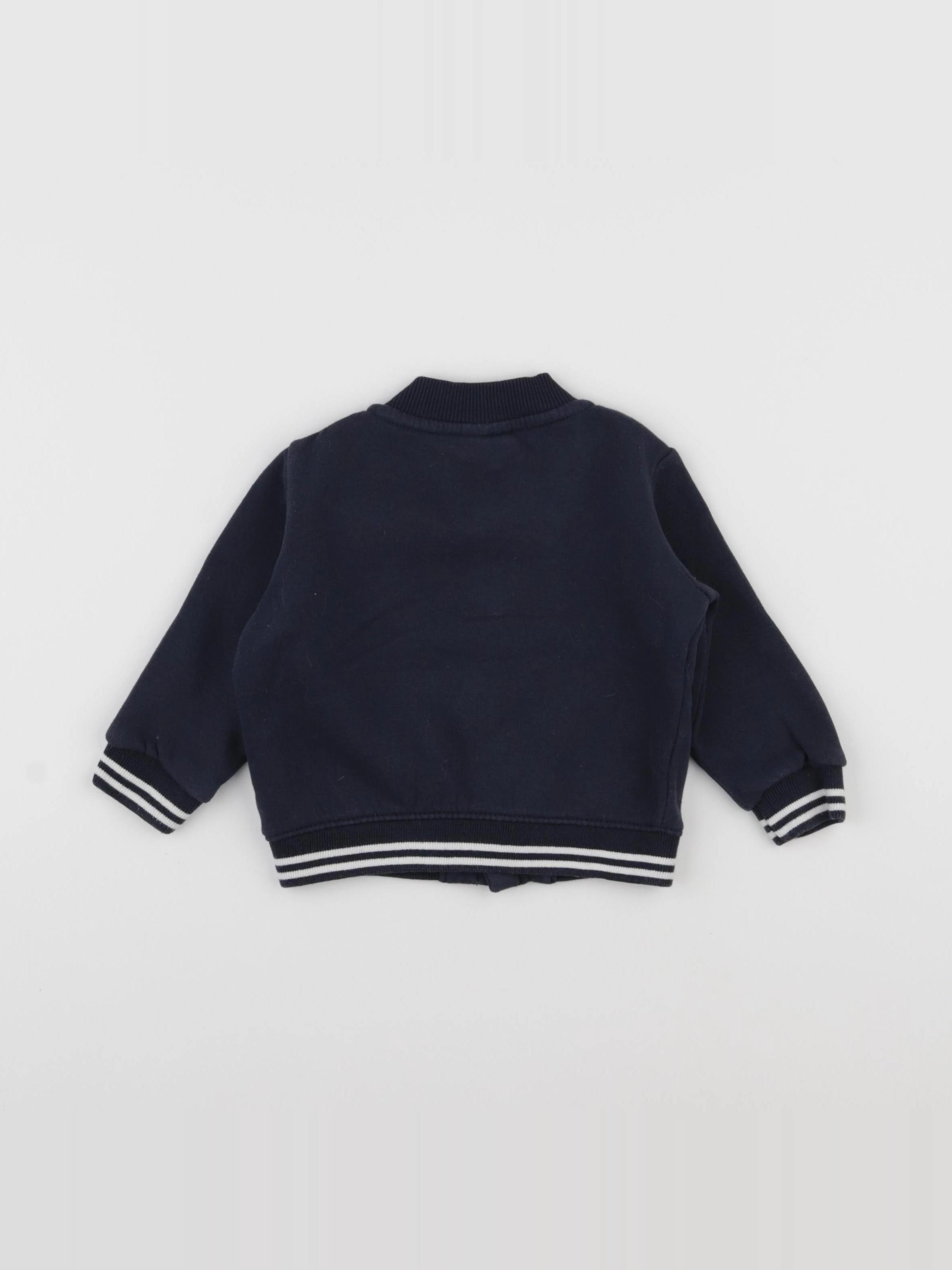 Tape à l'oeil - sweat bleu - 12 mois