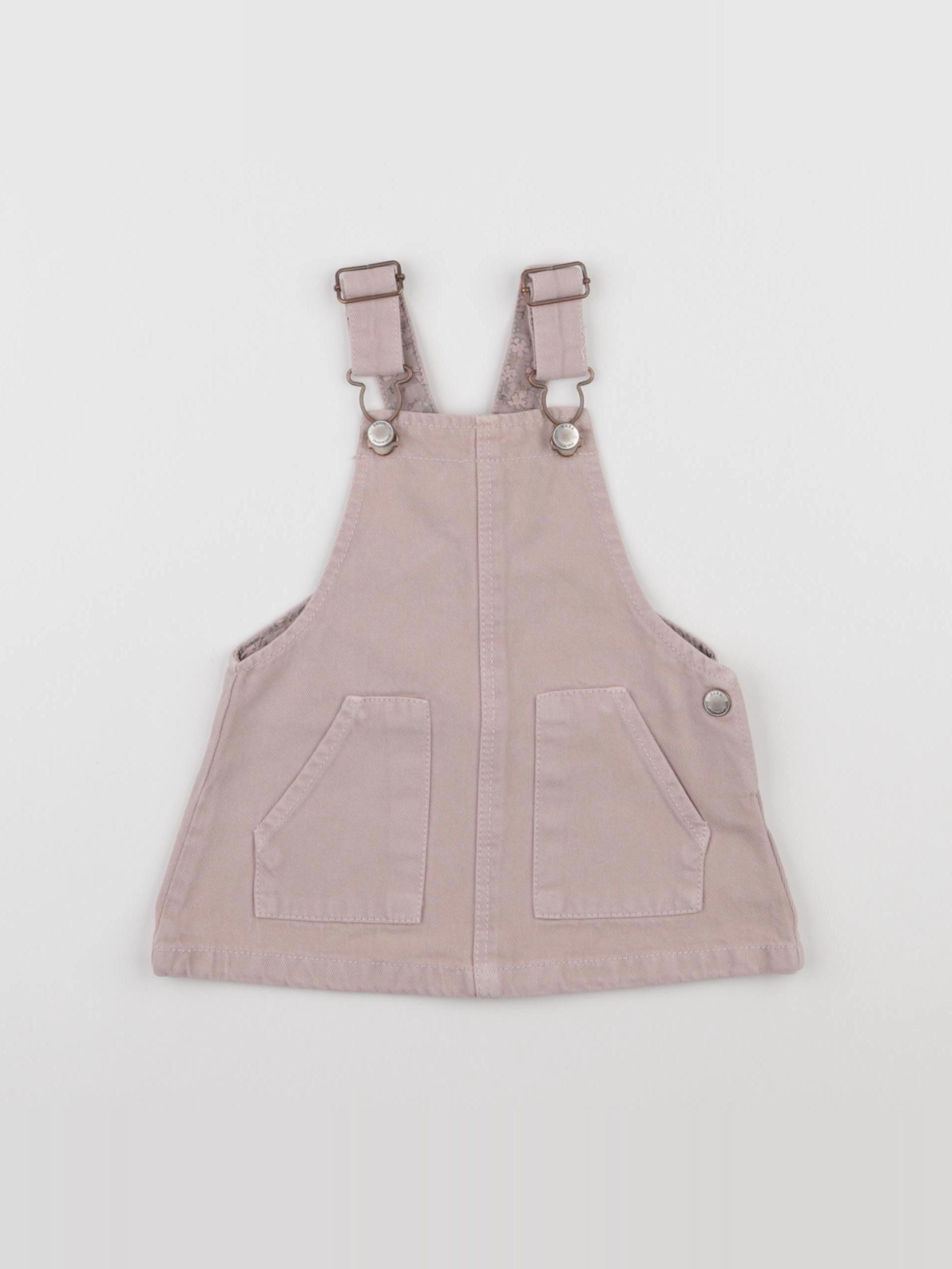Zara - robe rose - 6/9 mois