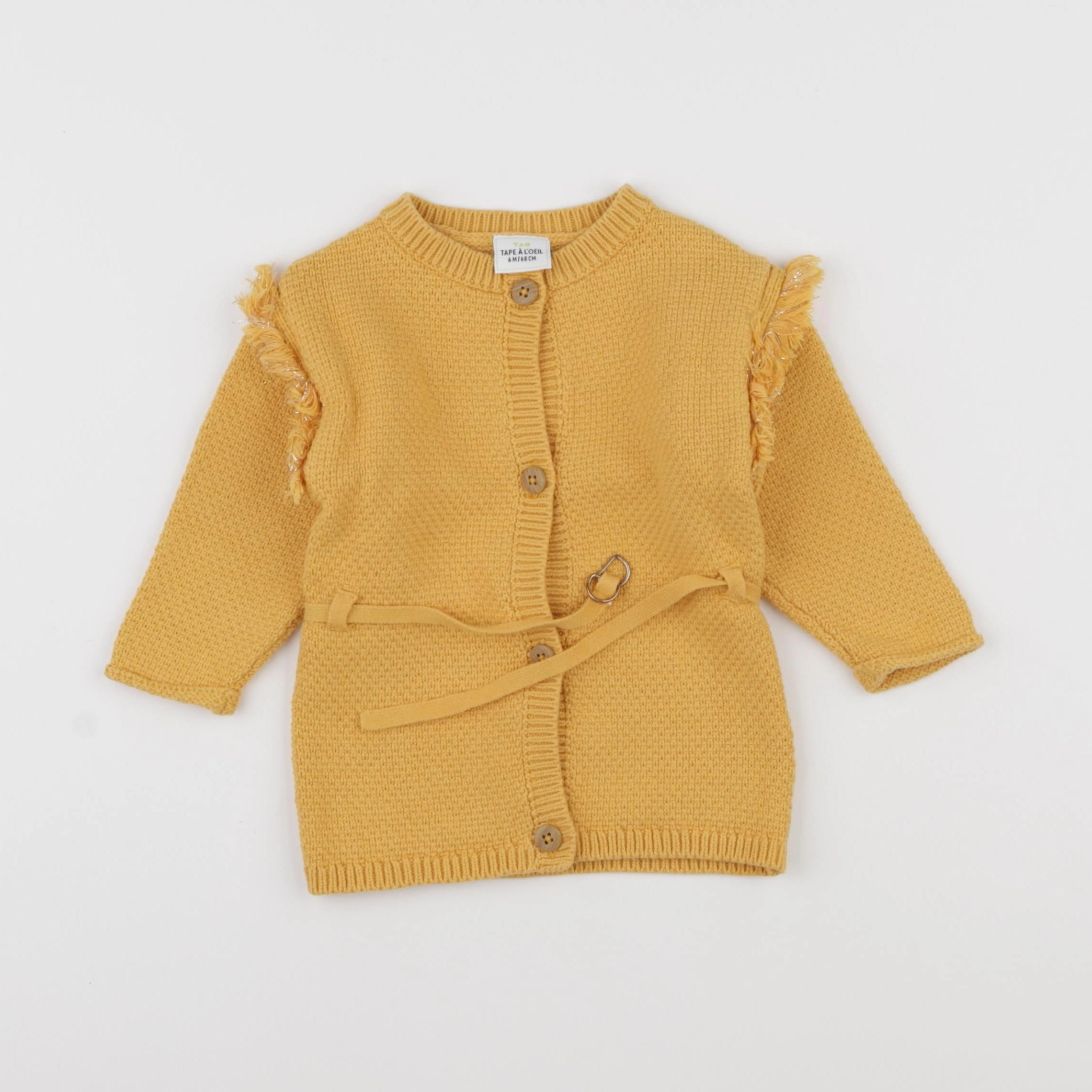 Vertbaudet - robe jaune - 6 mois