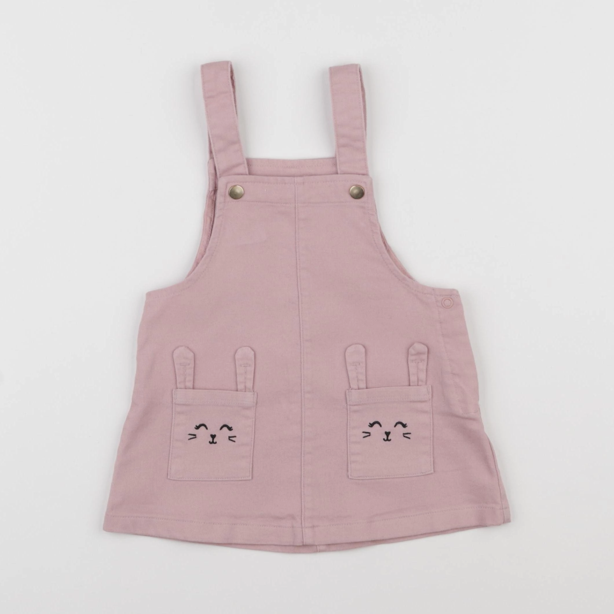 H&M - robe rose - 6/9 mois