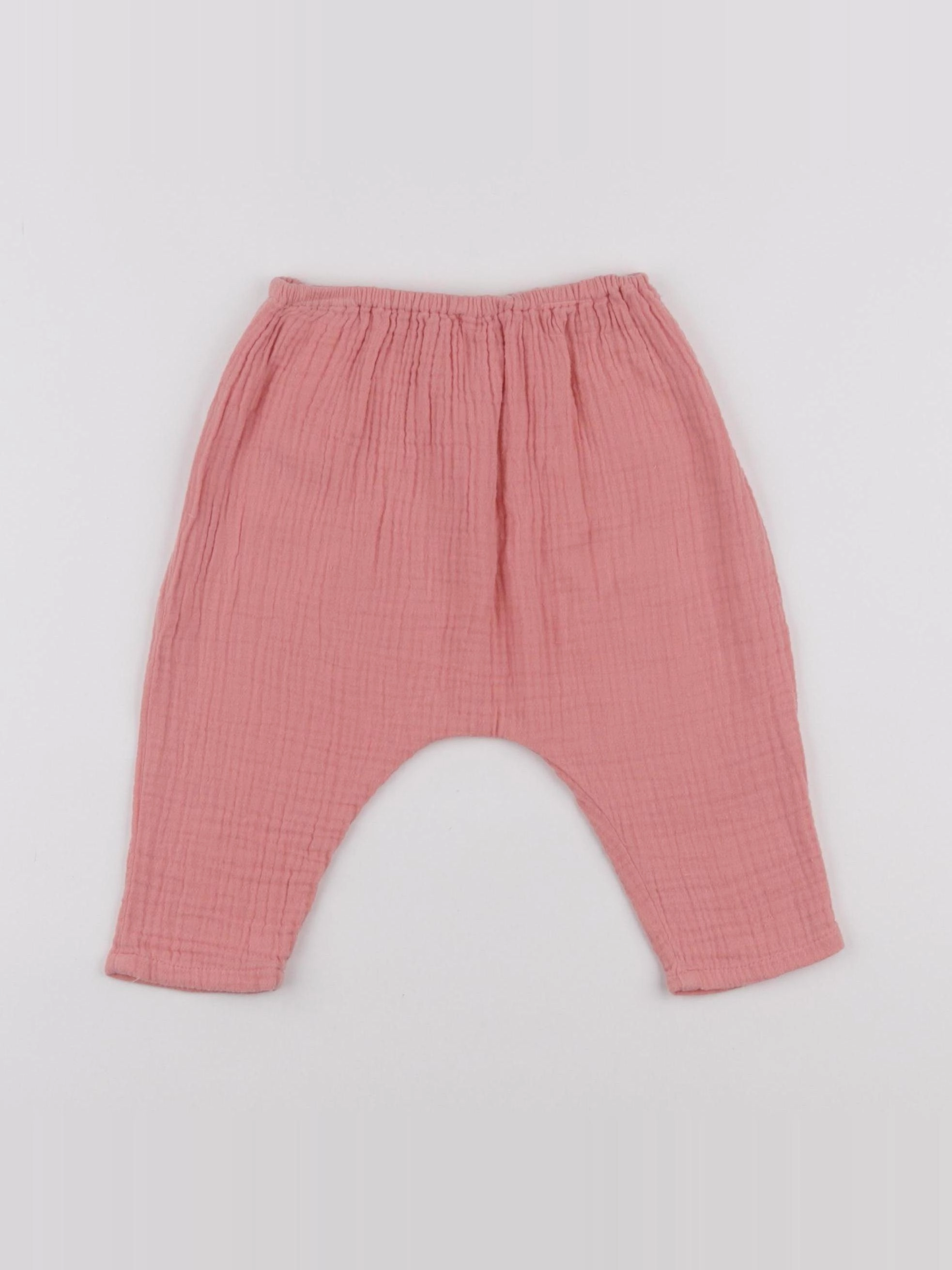 Boutchou - sarouel rose - 6 mois