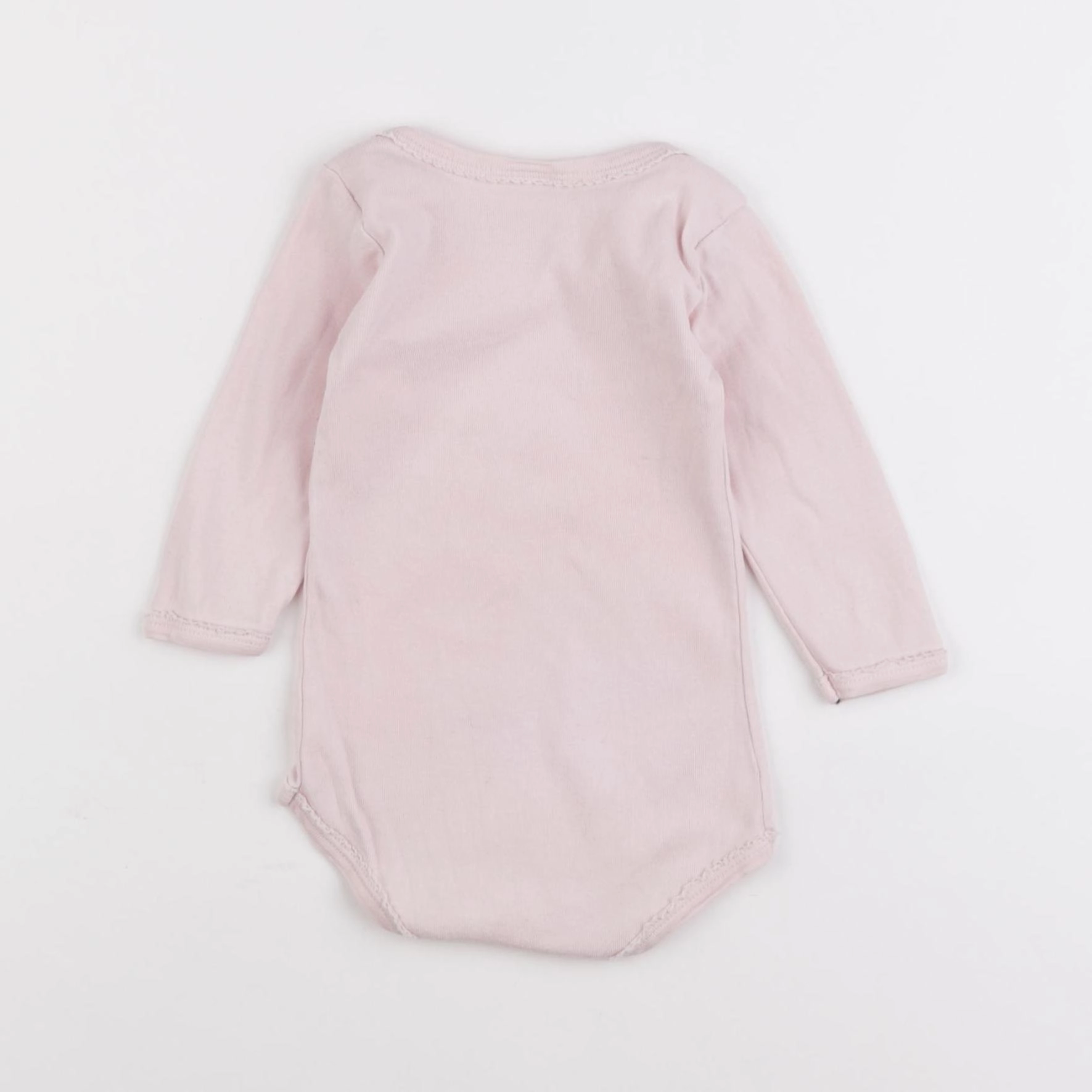 Petit Bateau - body rose - 6 mois