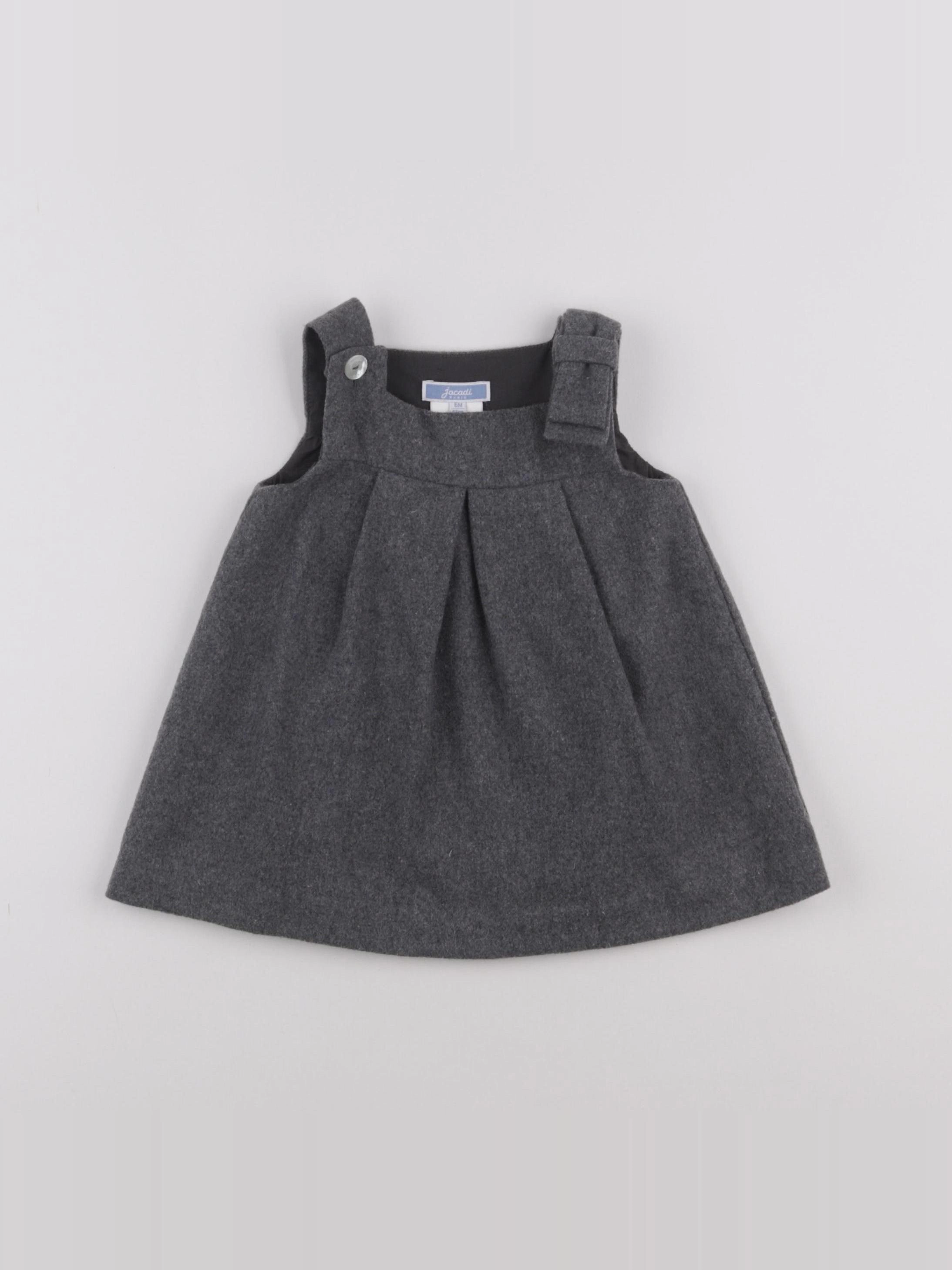 Jacadi - robe gris - 6 mois
