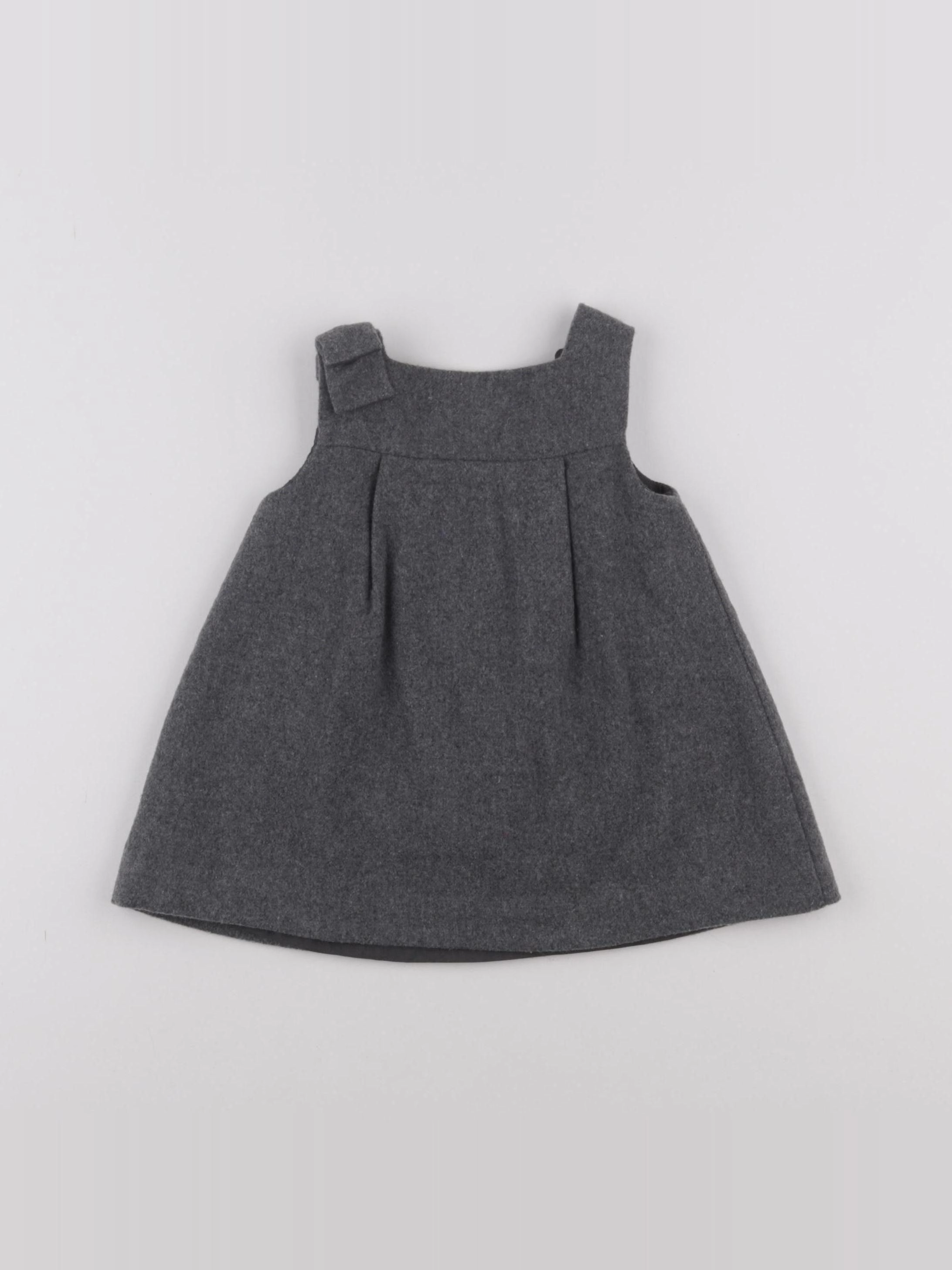 Jacadi - robe gris - 6 mois