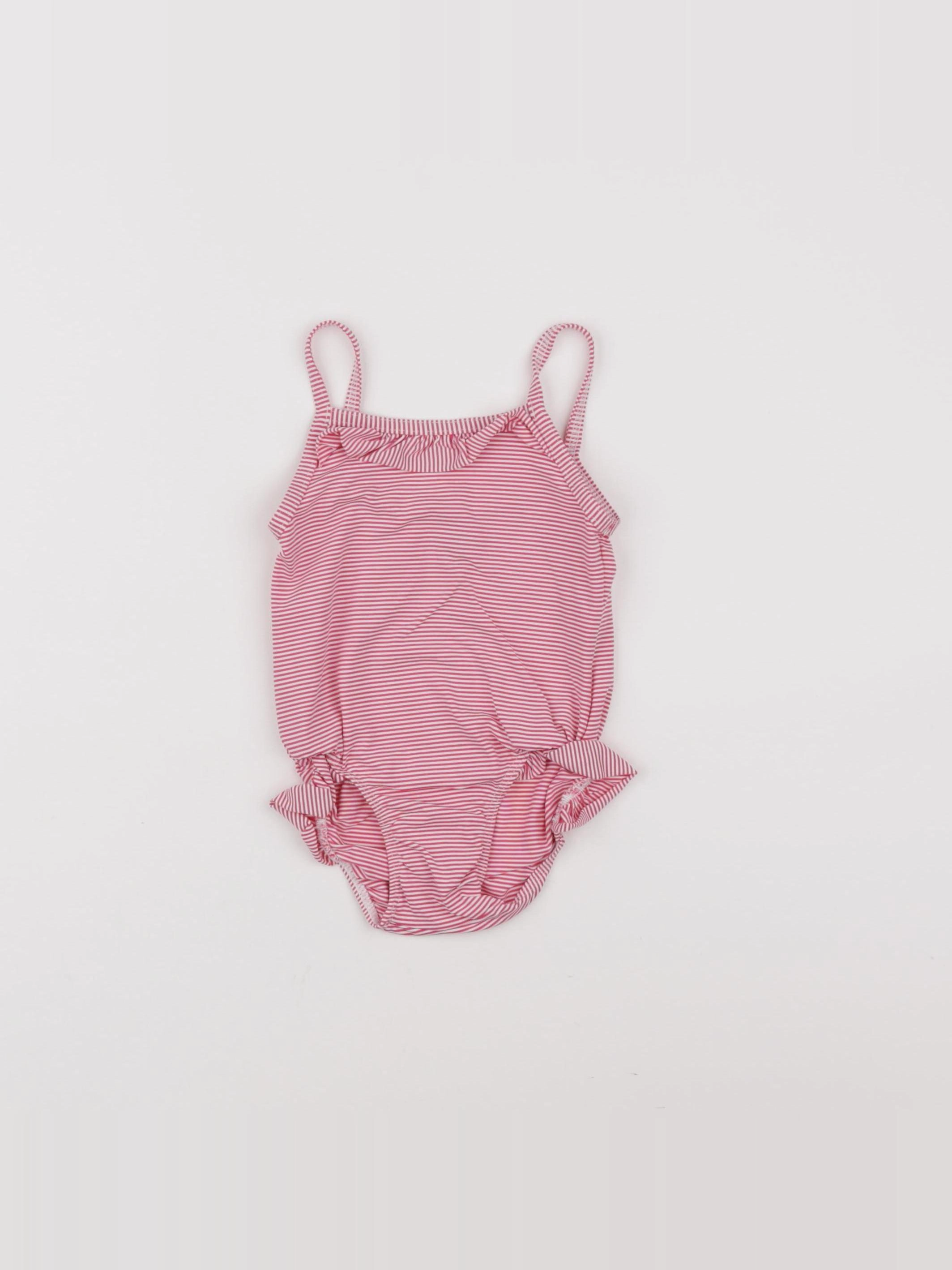 Petit Bateau - maillot de bain rose - 12 mois
