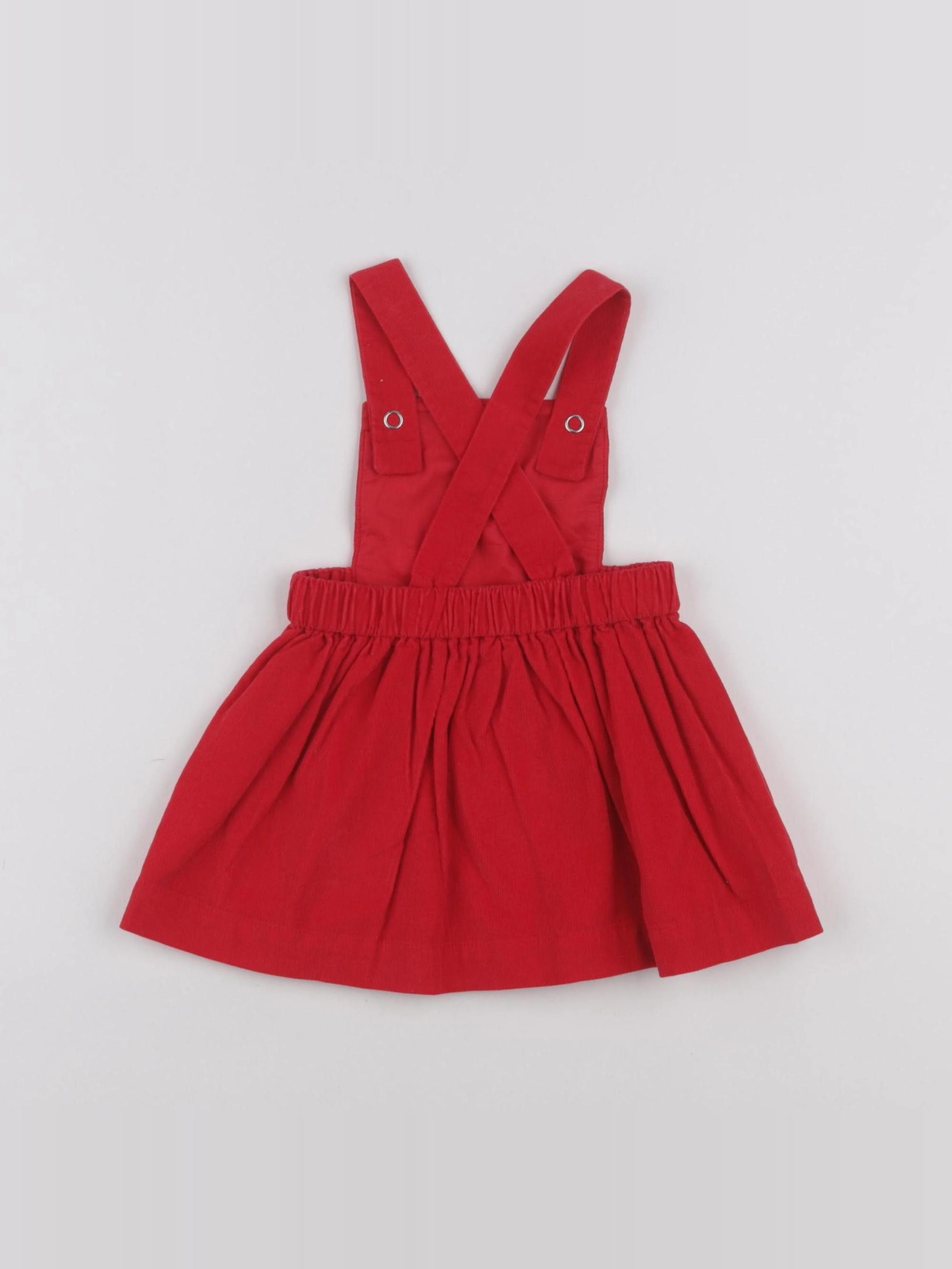 Jacadi - robe rouge - 12 mois