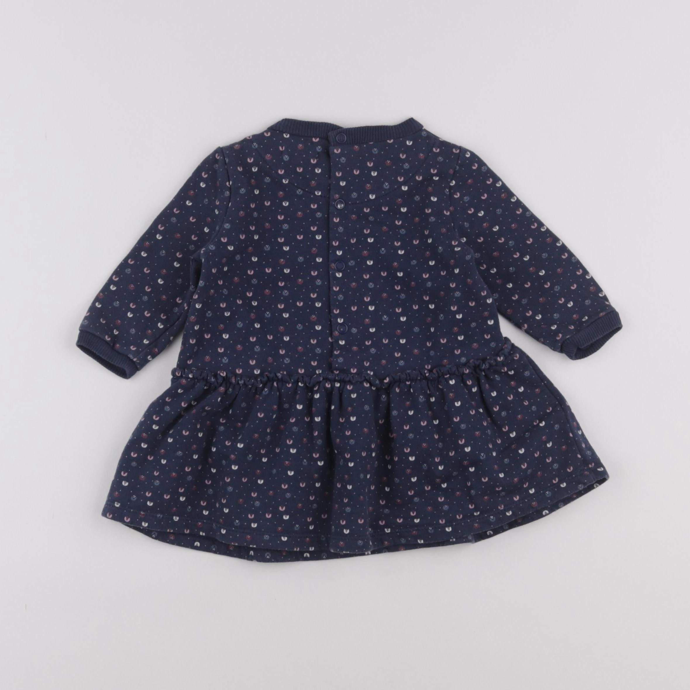 Boutchou - robe bleu - 6 mois