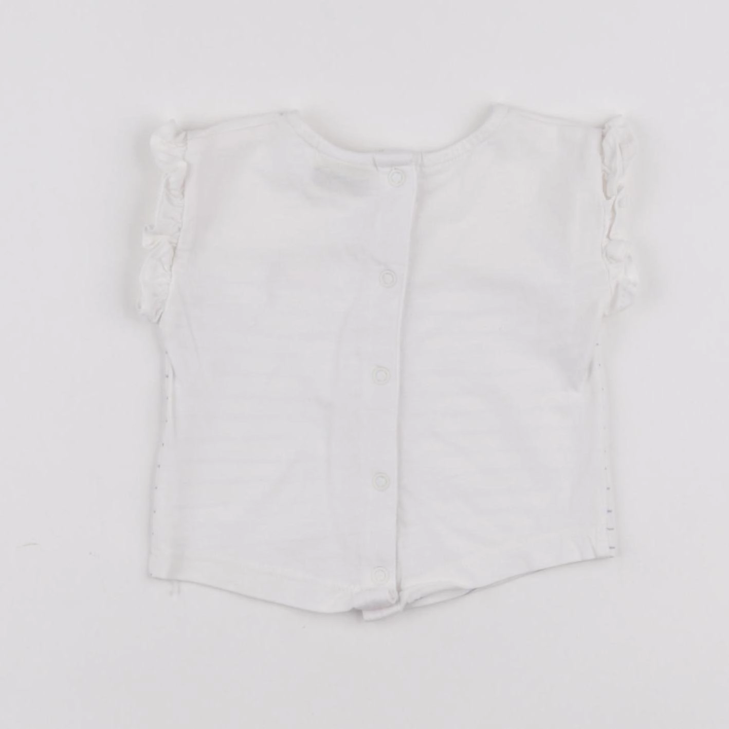 Tape à l'oeil - tee-shirt blanc - 3 mois