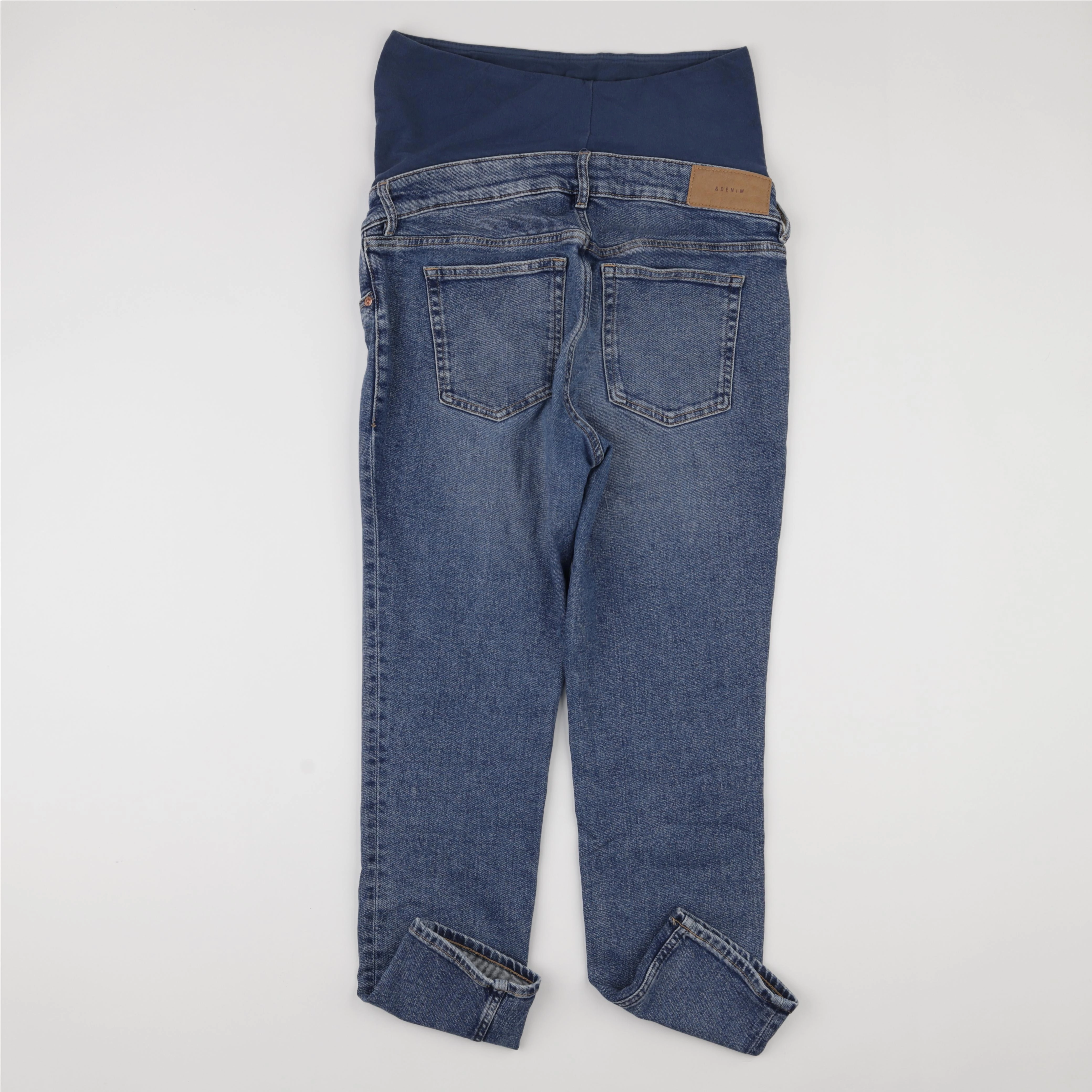 H&M - jean grossesse bleu - s