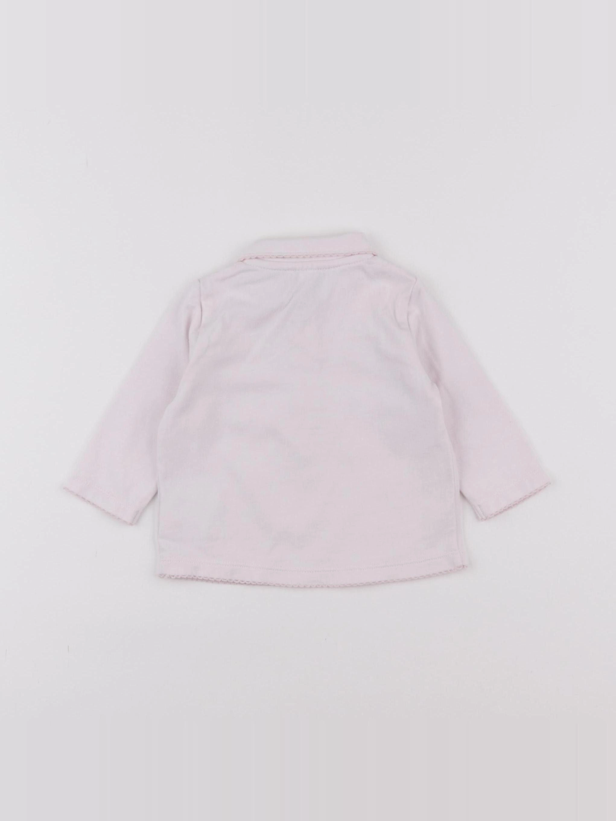 Cyrillus - tee-shirt rose - 6 mois