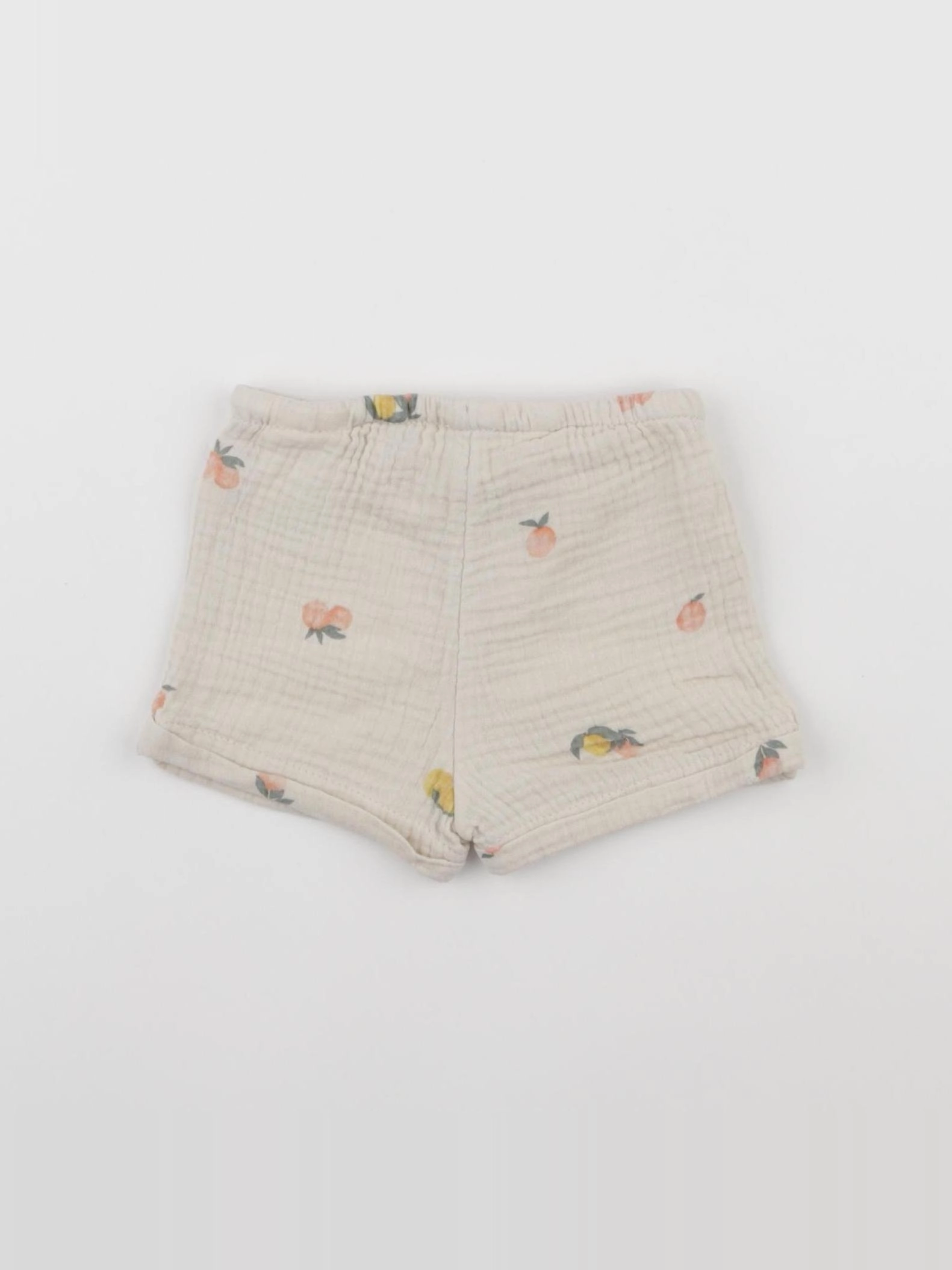 H&M - short beige - 3 mois
