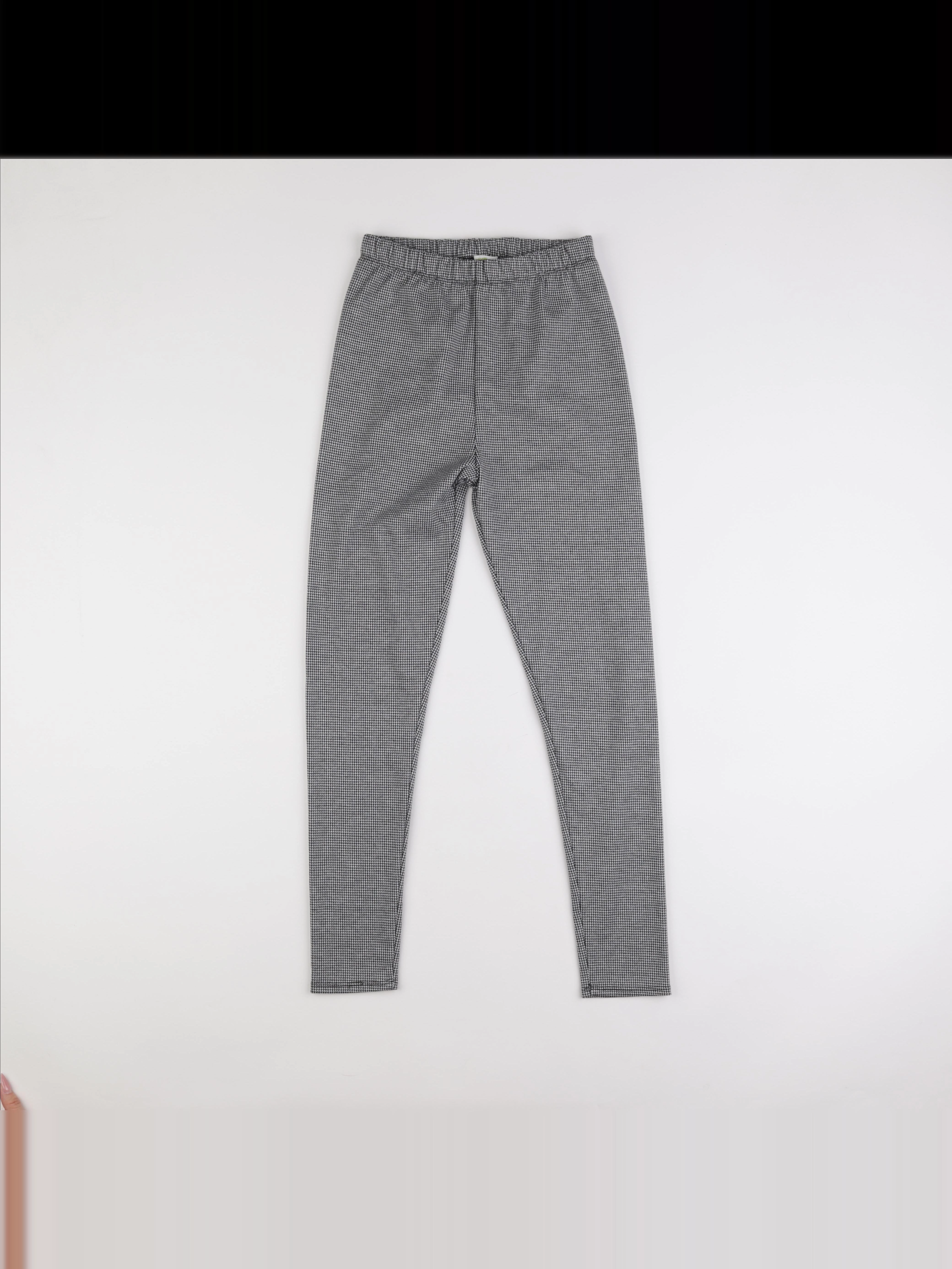 Vertbaudet - legging noir, blanc - 12 ans
