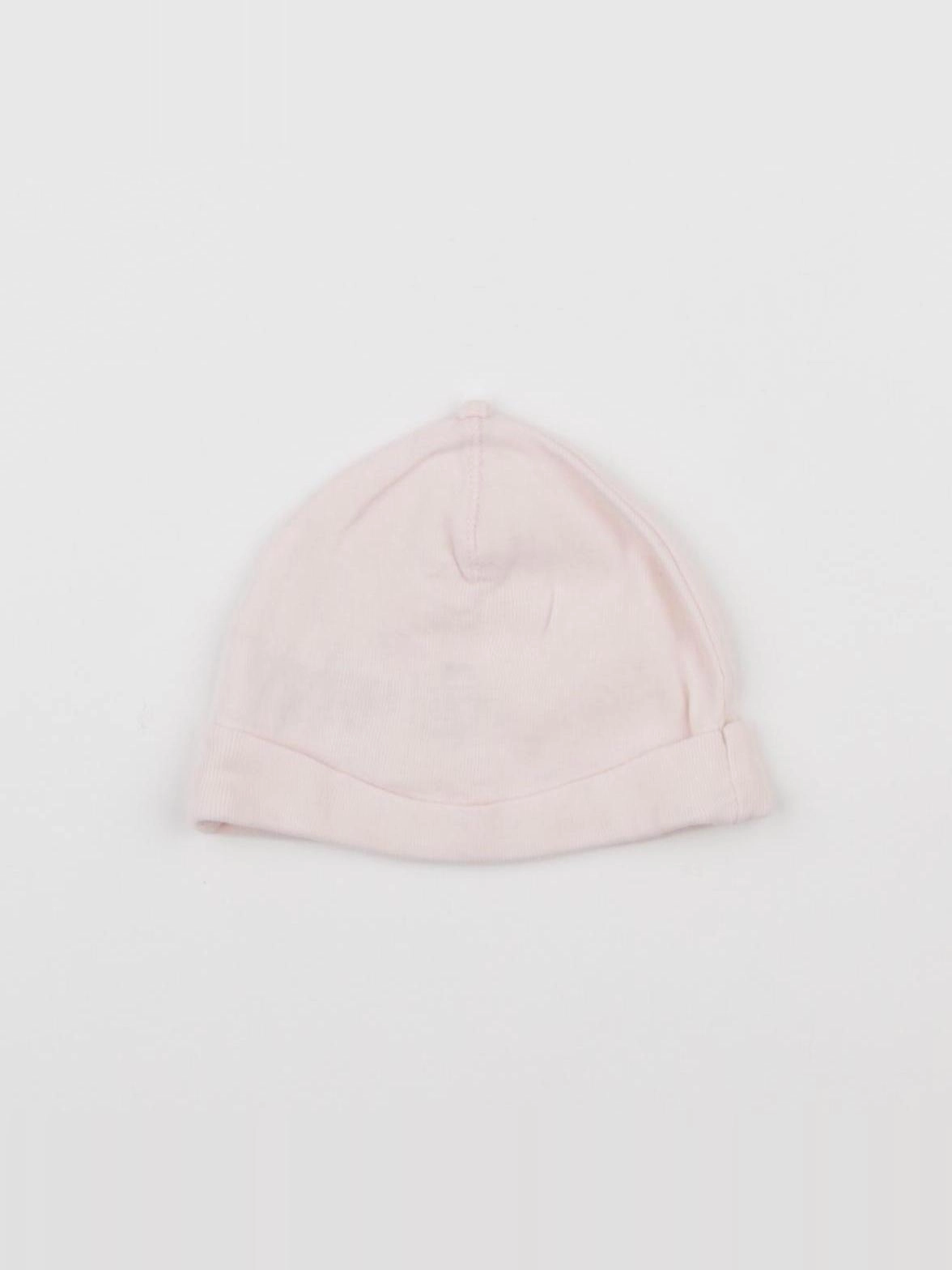 H&M - bonnet de naissance rose - 3 mois