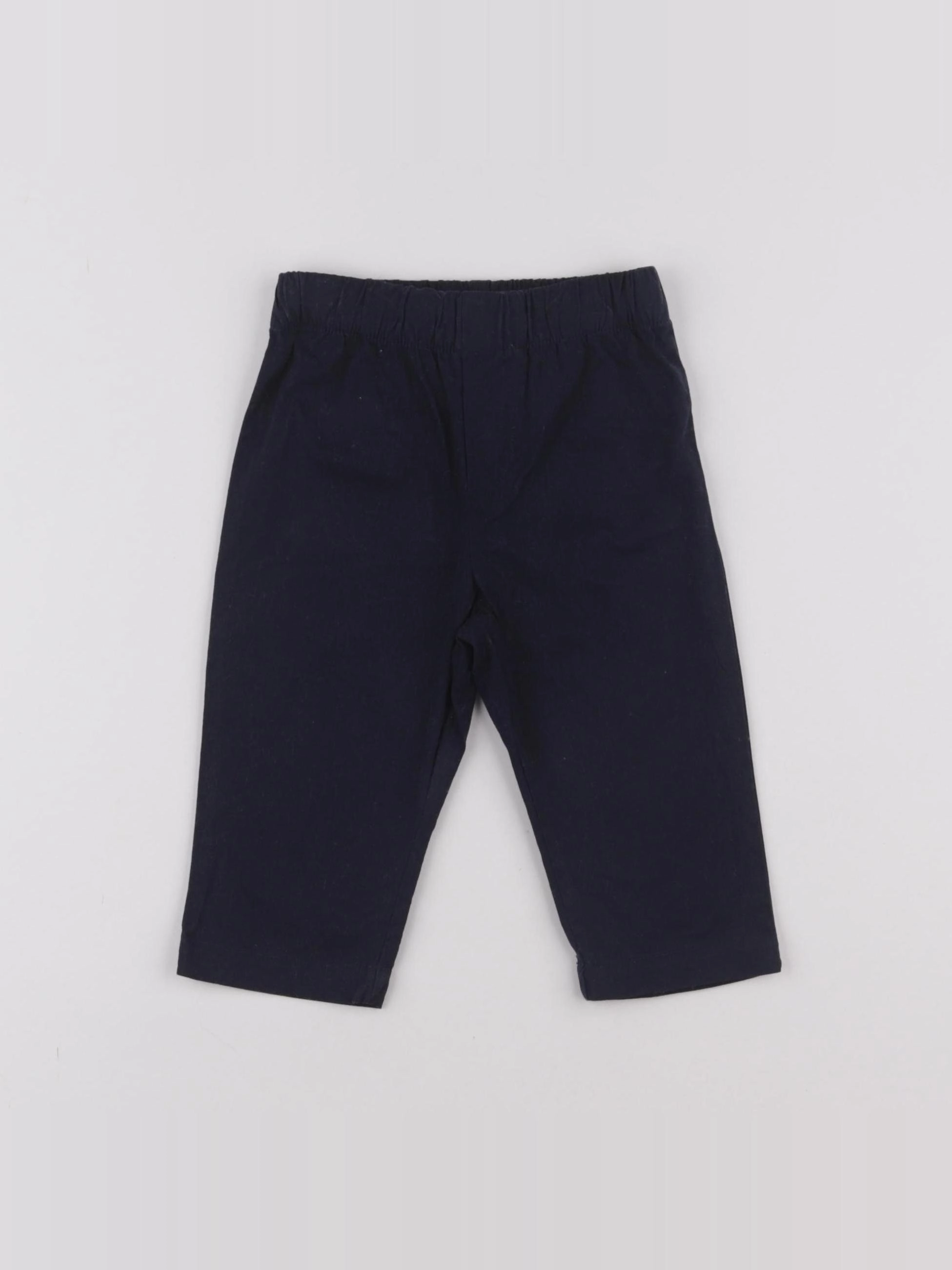 Jacadi - pantalon bleu - 12 mois