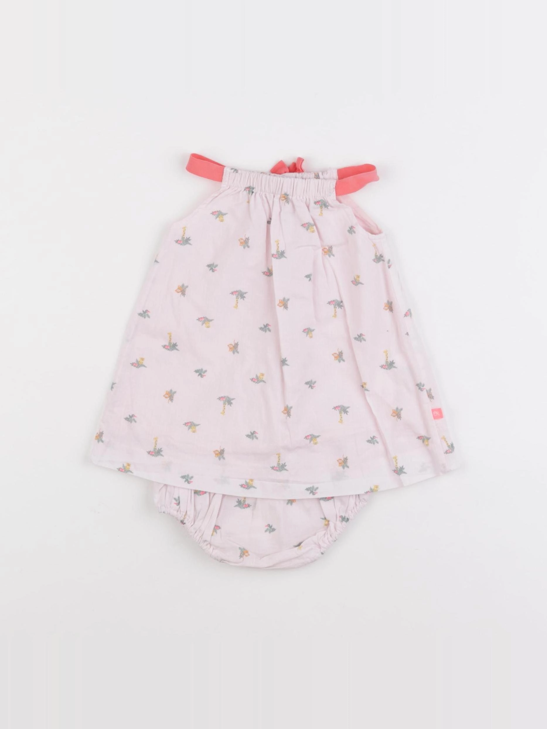 Cadet Rousselle - robe rose - 3 mois