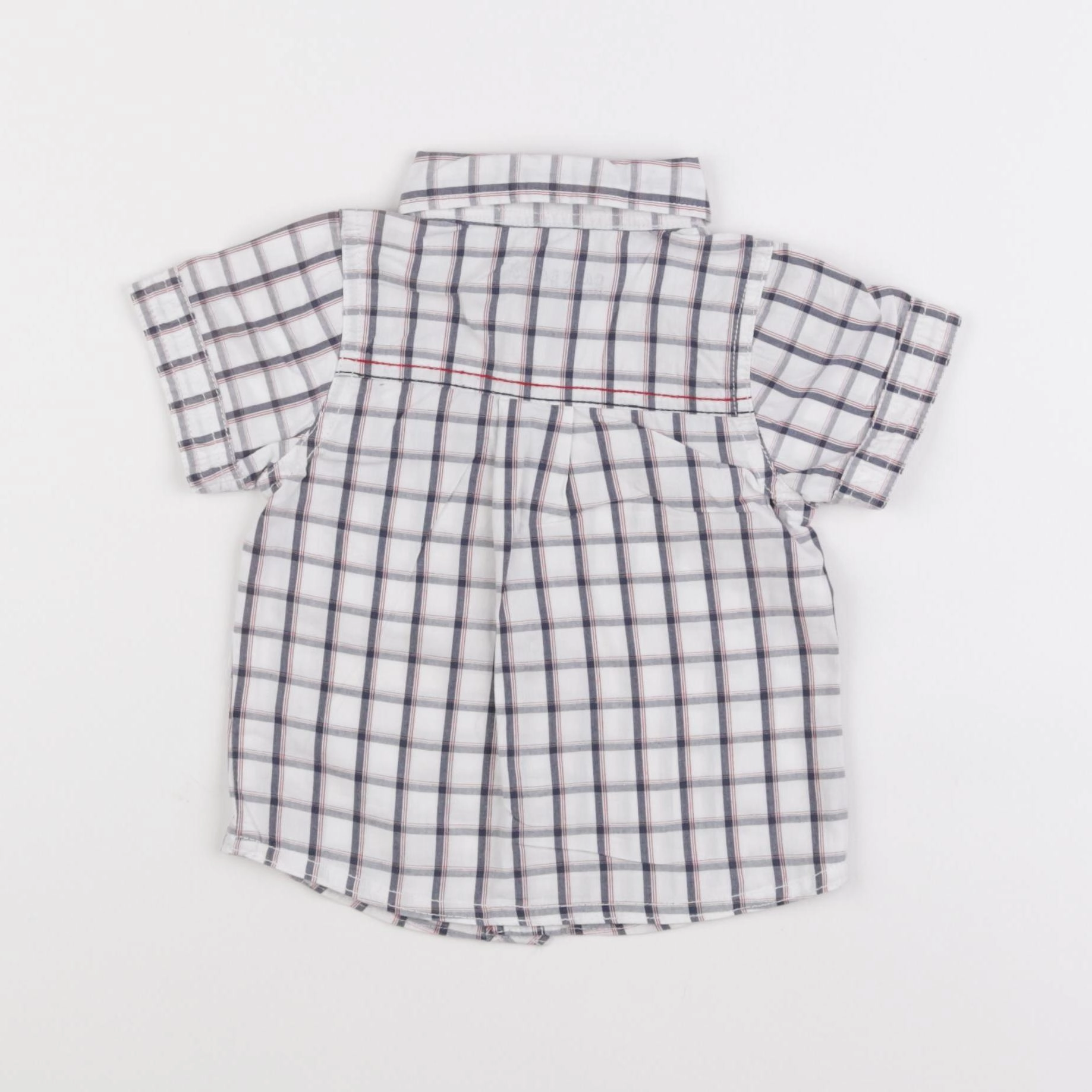 Tape à l'oeil - chemise bleu, blanc - 12 mois