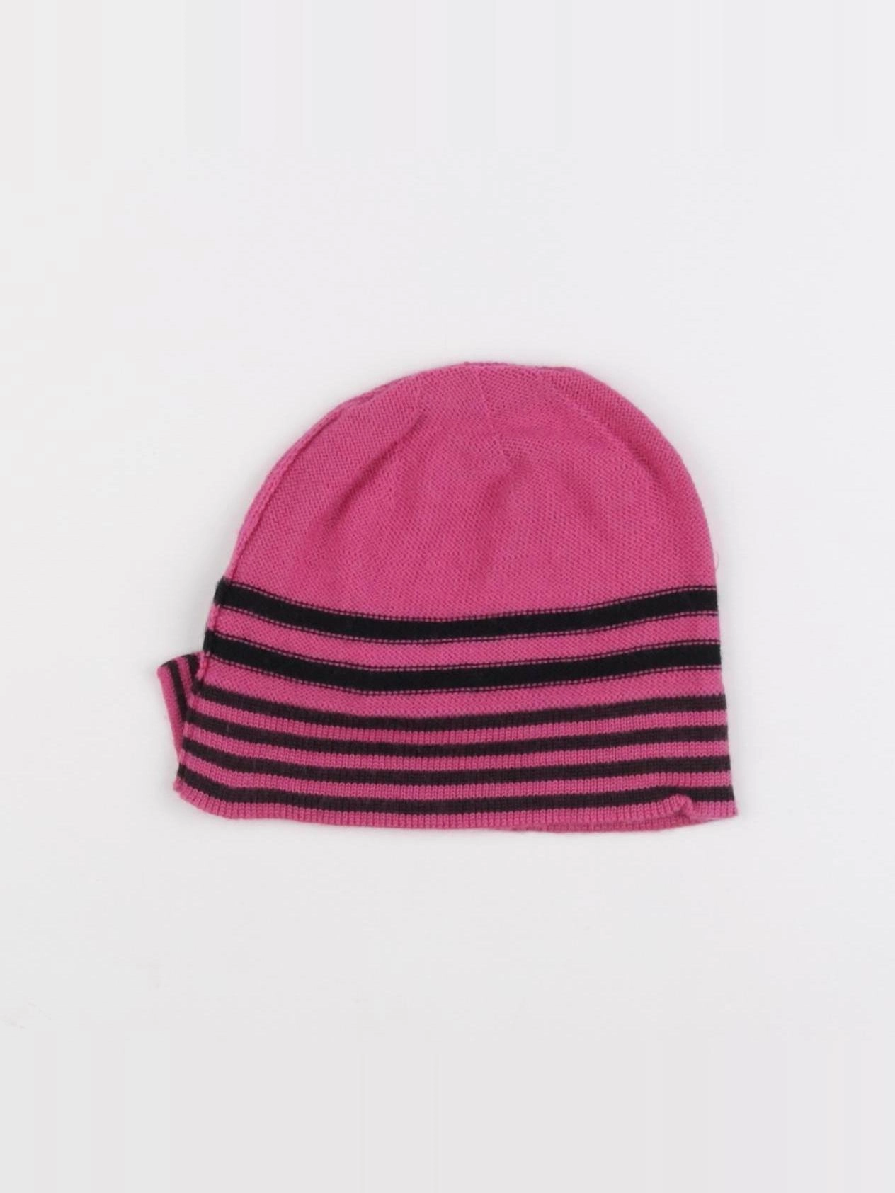 Sonia Rykiel - bonnet rose, noir - 2/5 ans