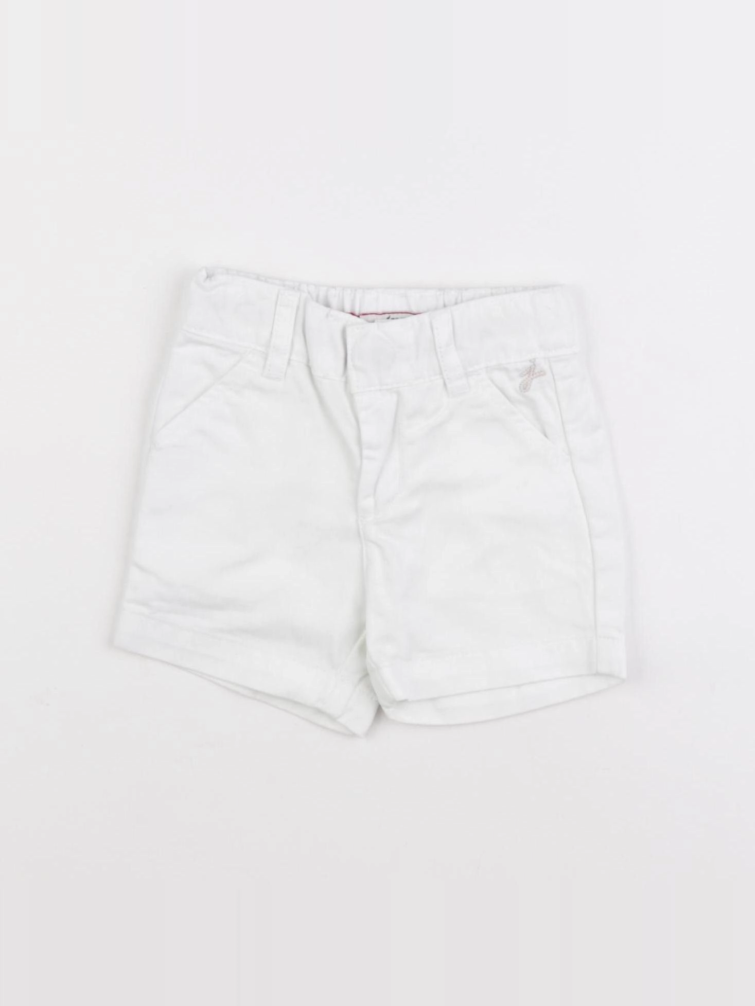 Jacadi - short blanc - 6 mois