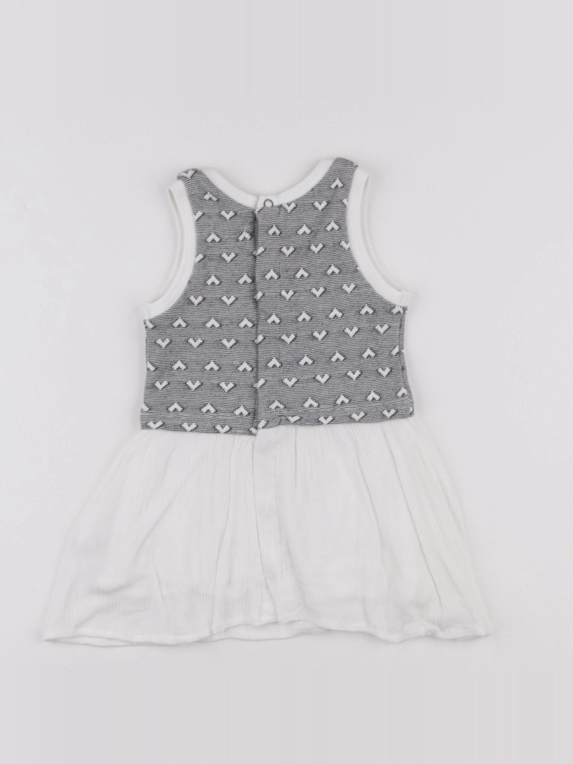 IKKS - robe gris - 12 mois