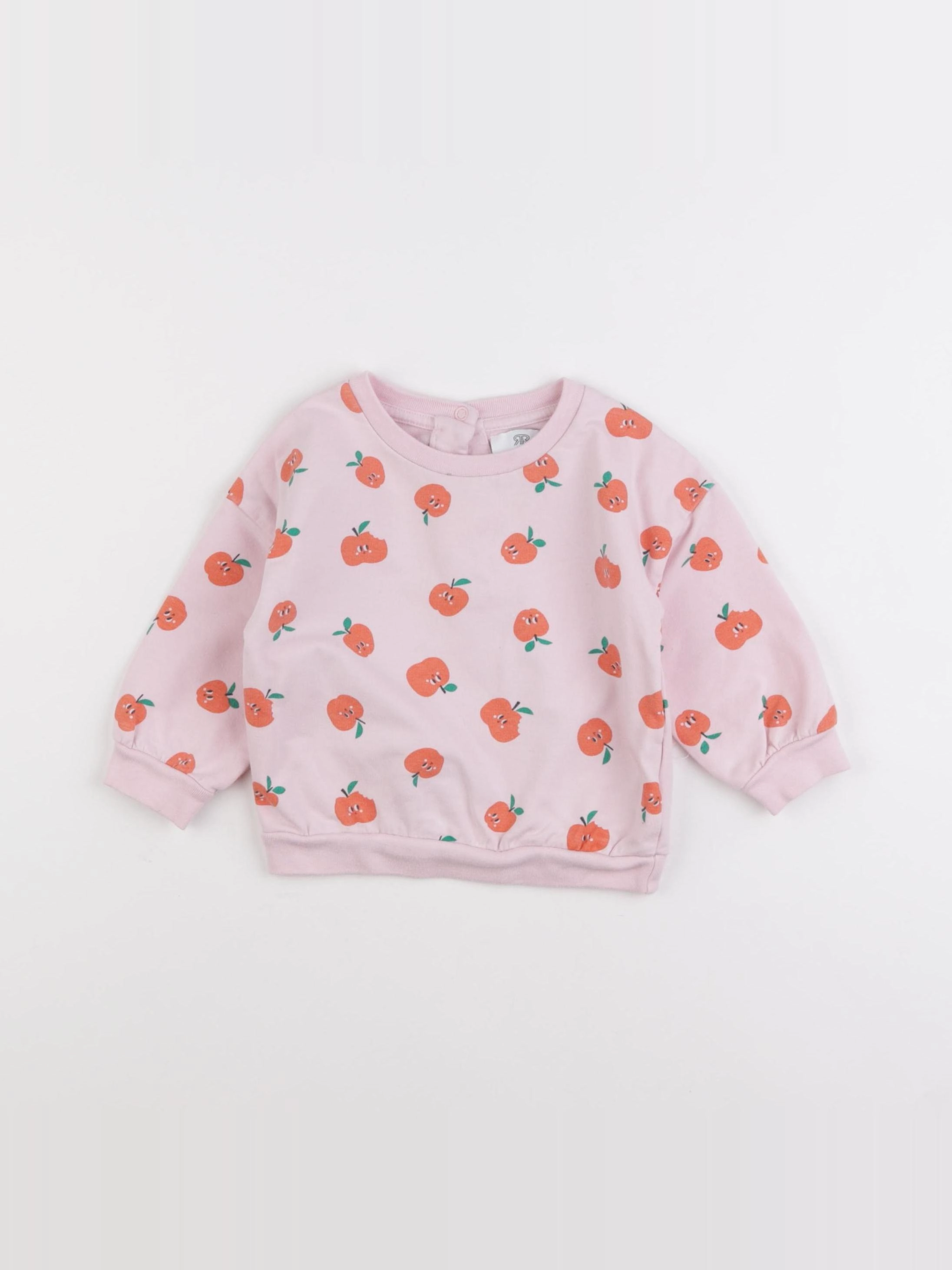 La Redoute - sweat rose - 12 mois
