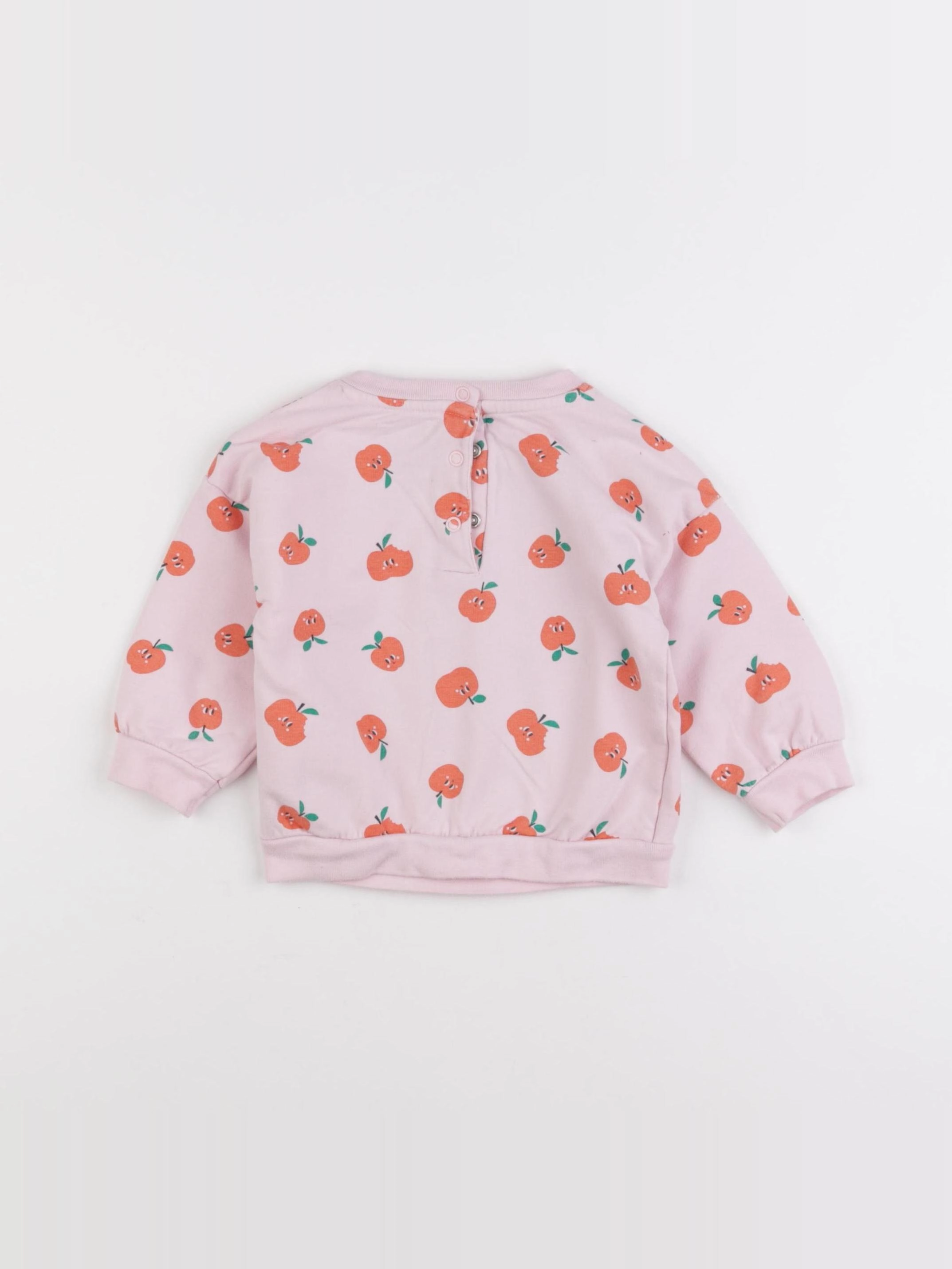 La Redoute - sweat rose - 12 mois