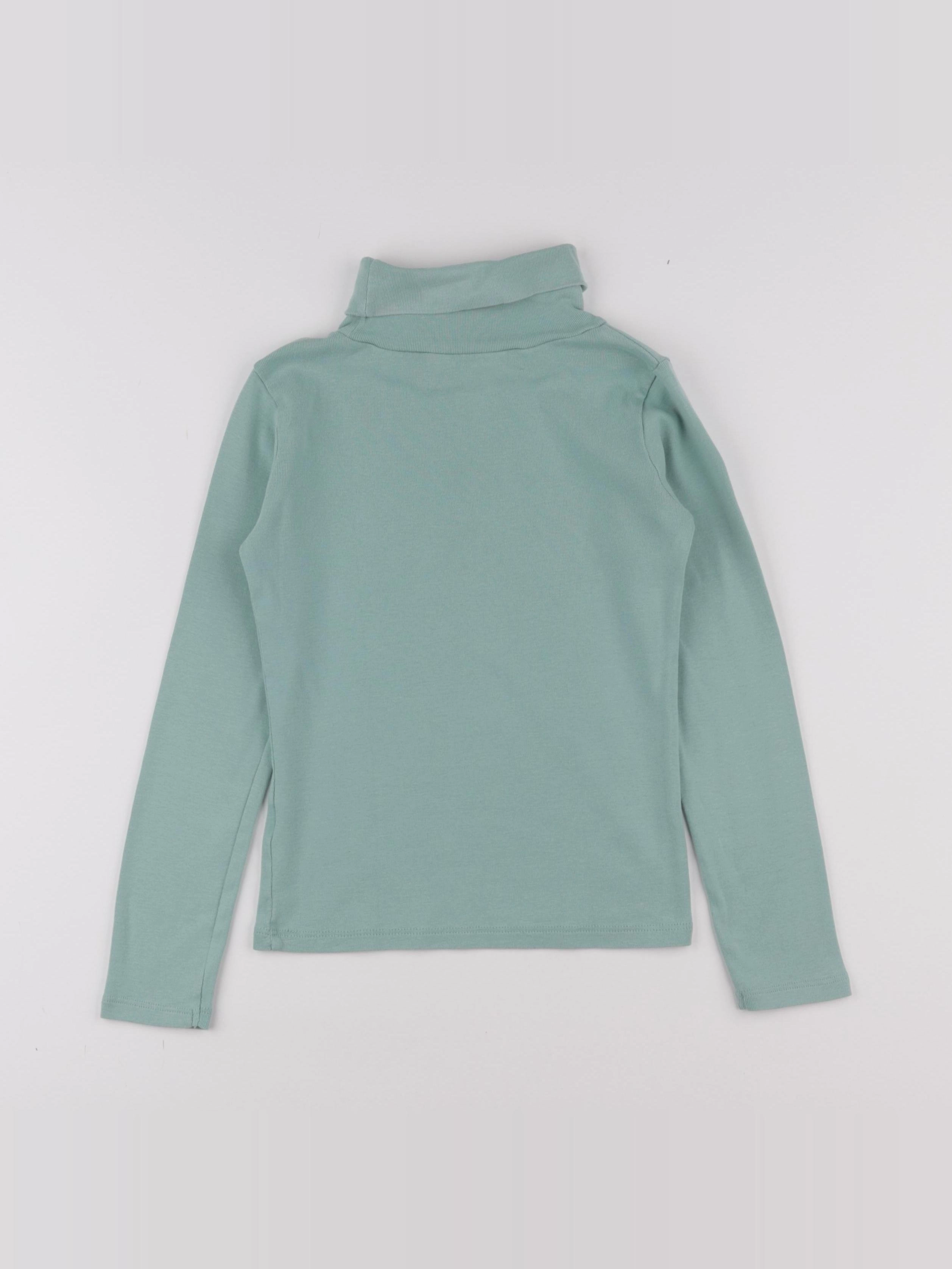 Vertbaudet - sous-pull vert - 8 ans
