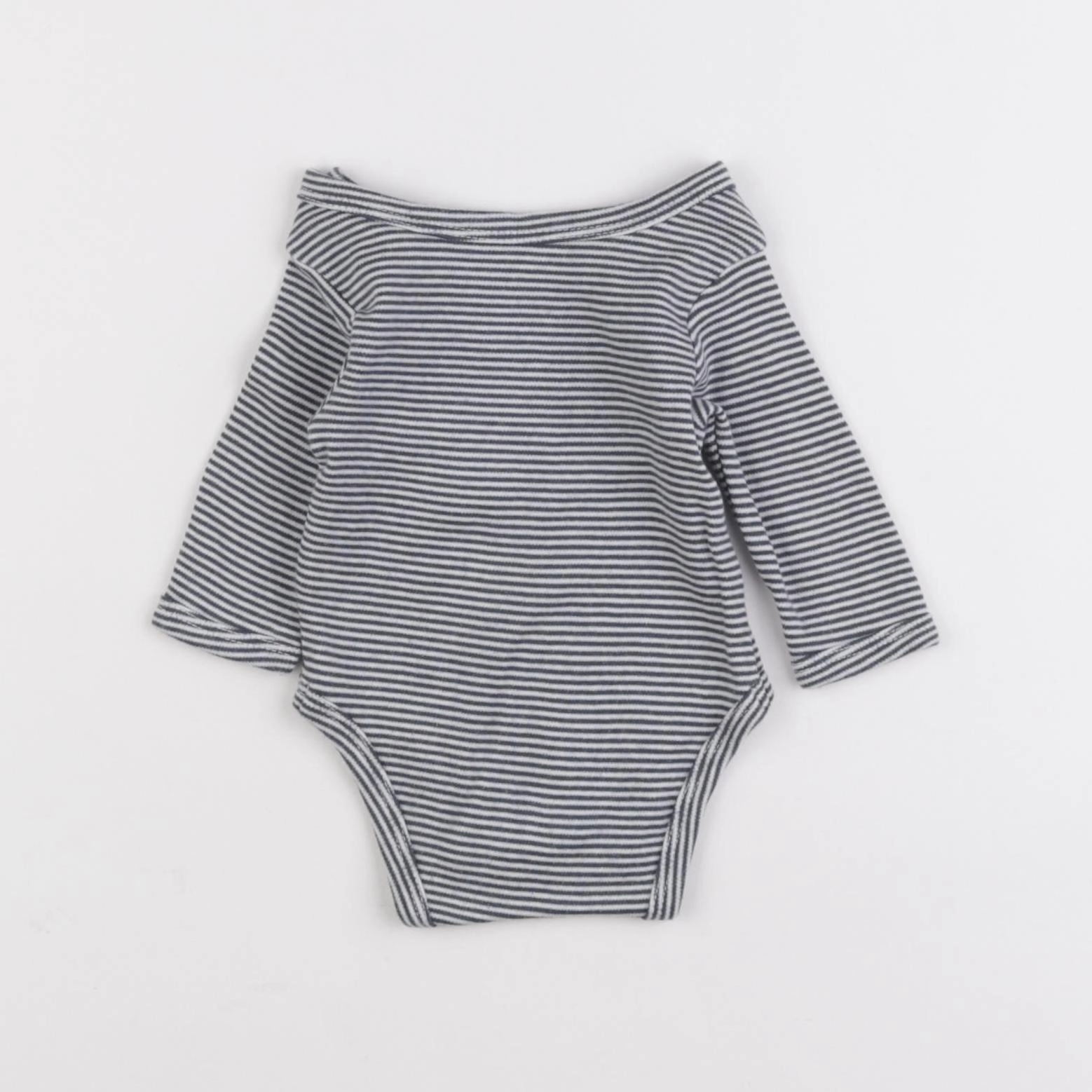 Vertbaudet - body bleu - 1 mois