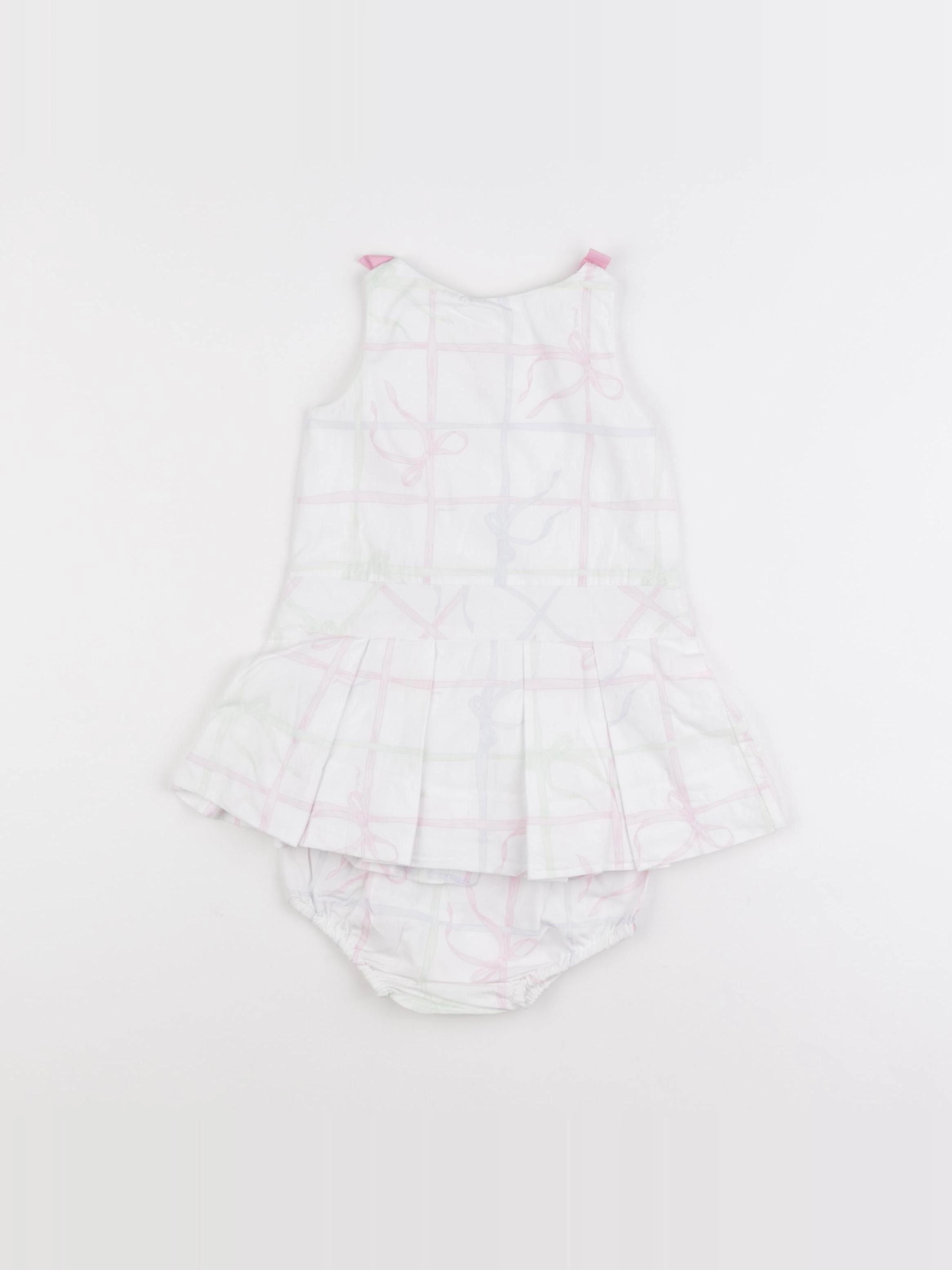 Jacadi - robe blanc - 12 mois