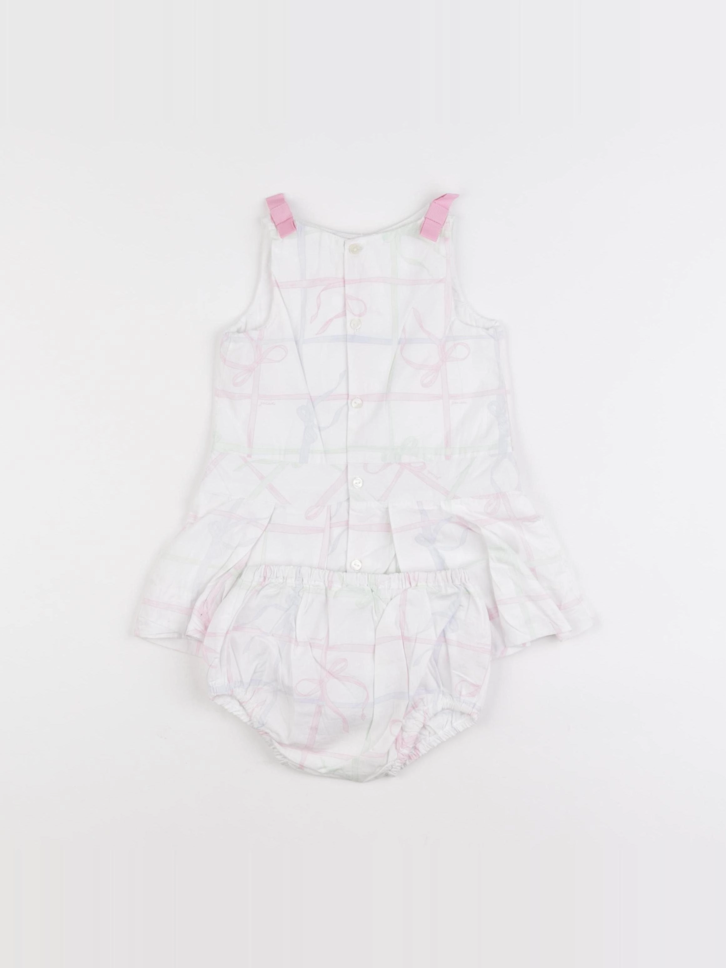Jacadi - robe blanc - 12 mois