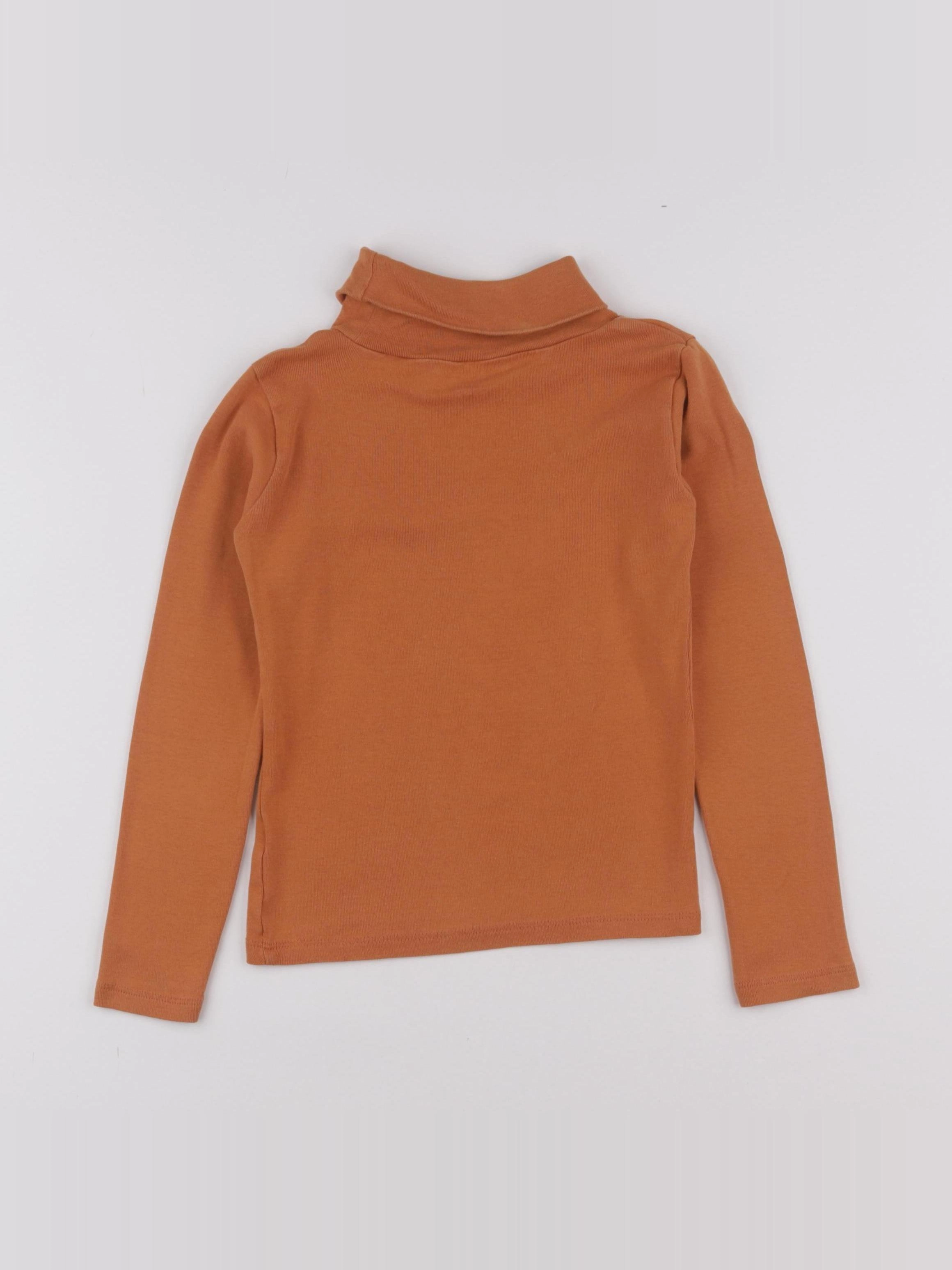 Vertbaudet - sous-pull marron - 8 ans