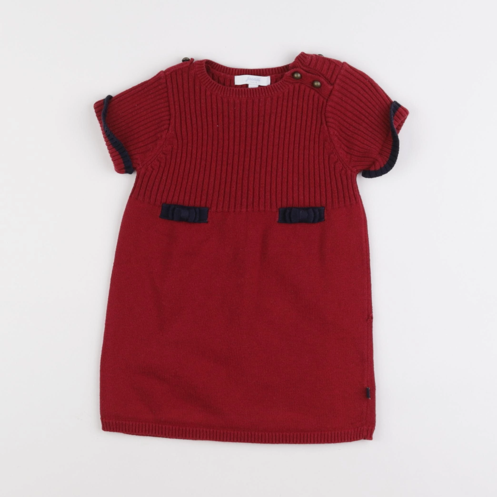 Jacadi - robe rouge - 18 mois