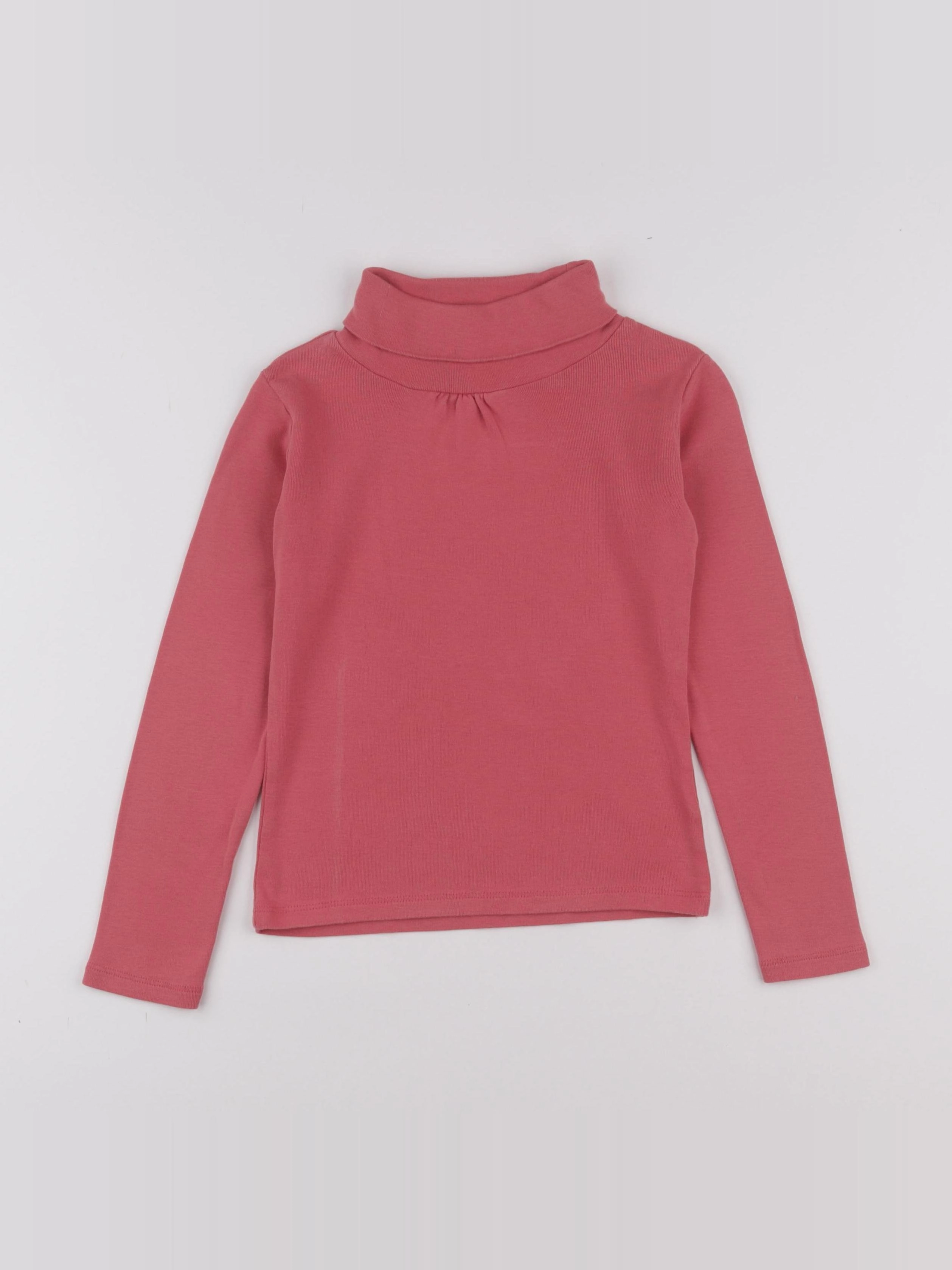 Vertbaudet - sous-pull rose - 8 ans