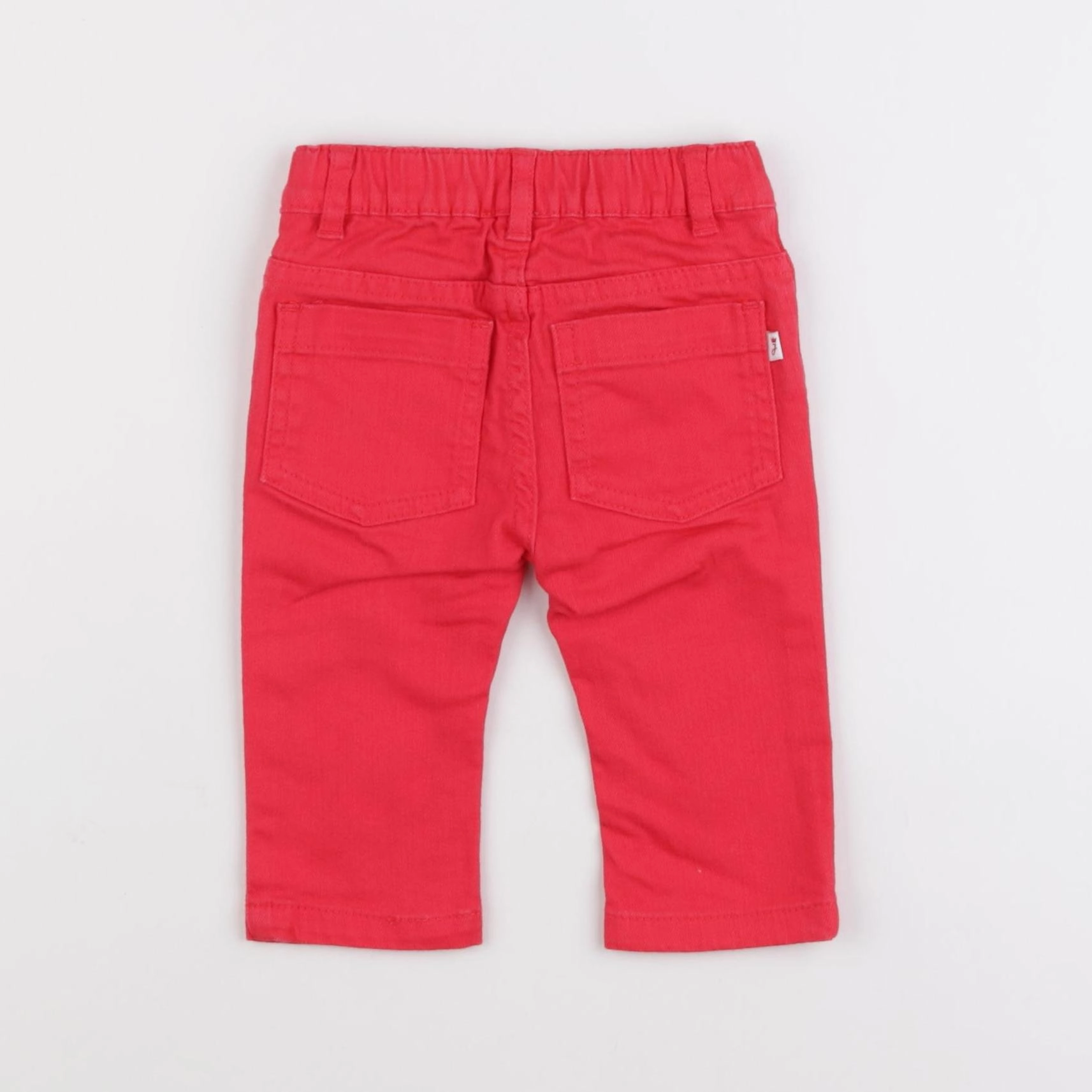Jacadi - jean rouge - 6 mois