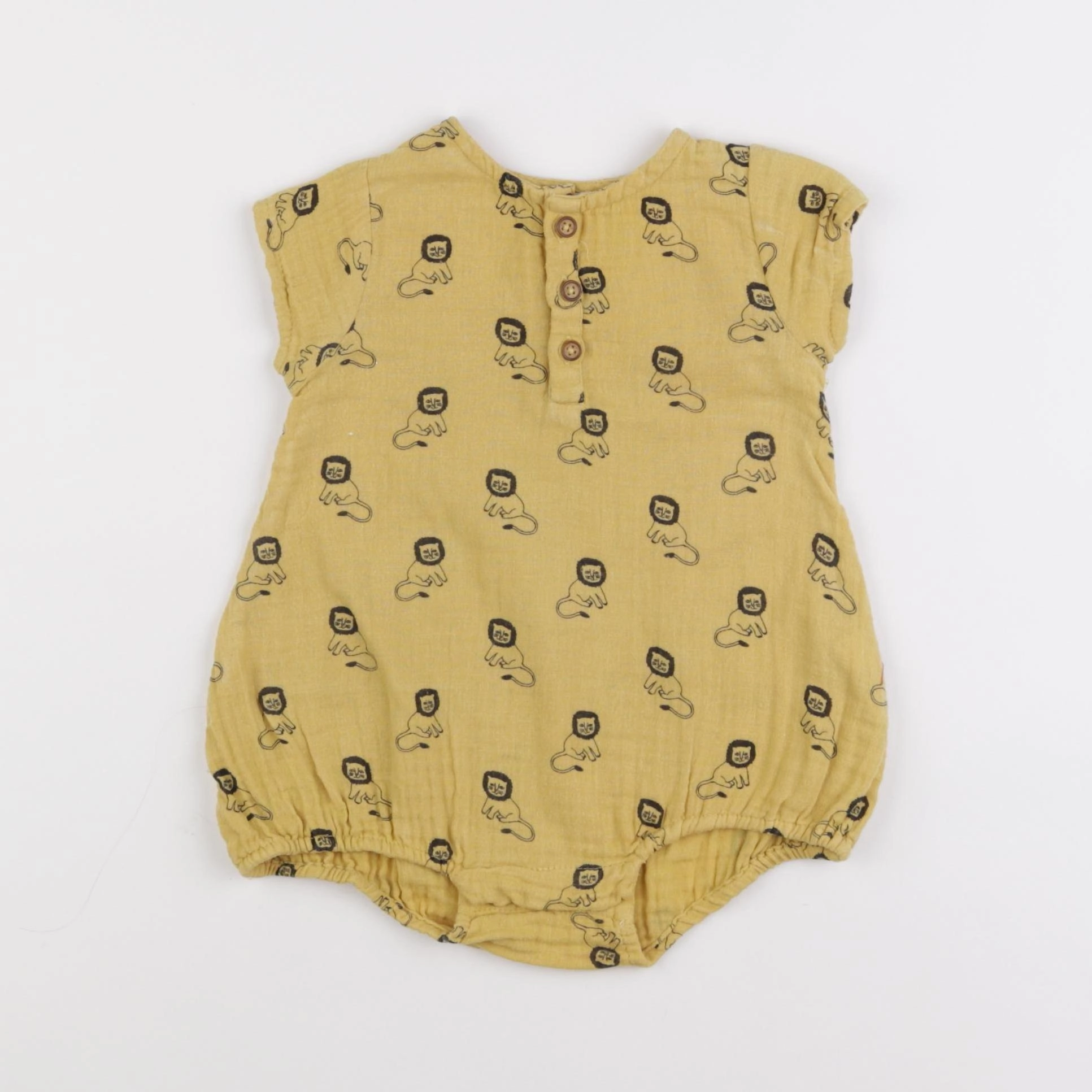 Boutchou - combinaison jaune - 6 mois