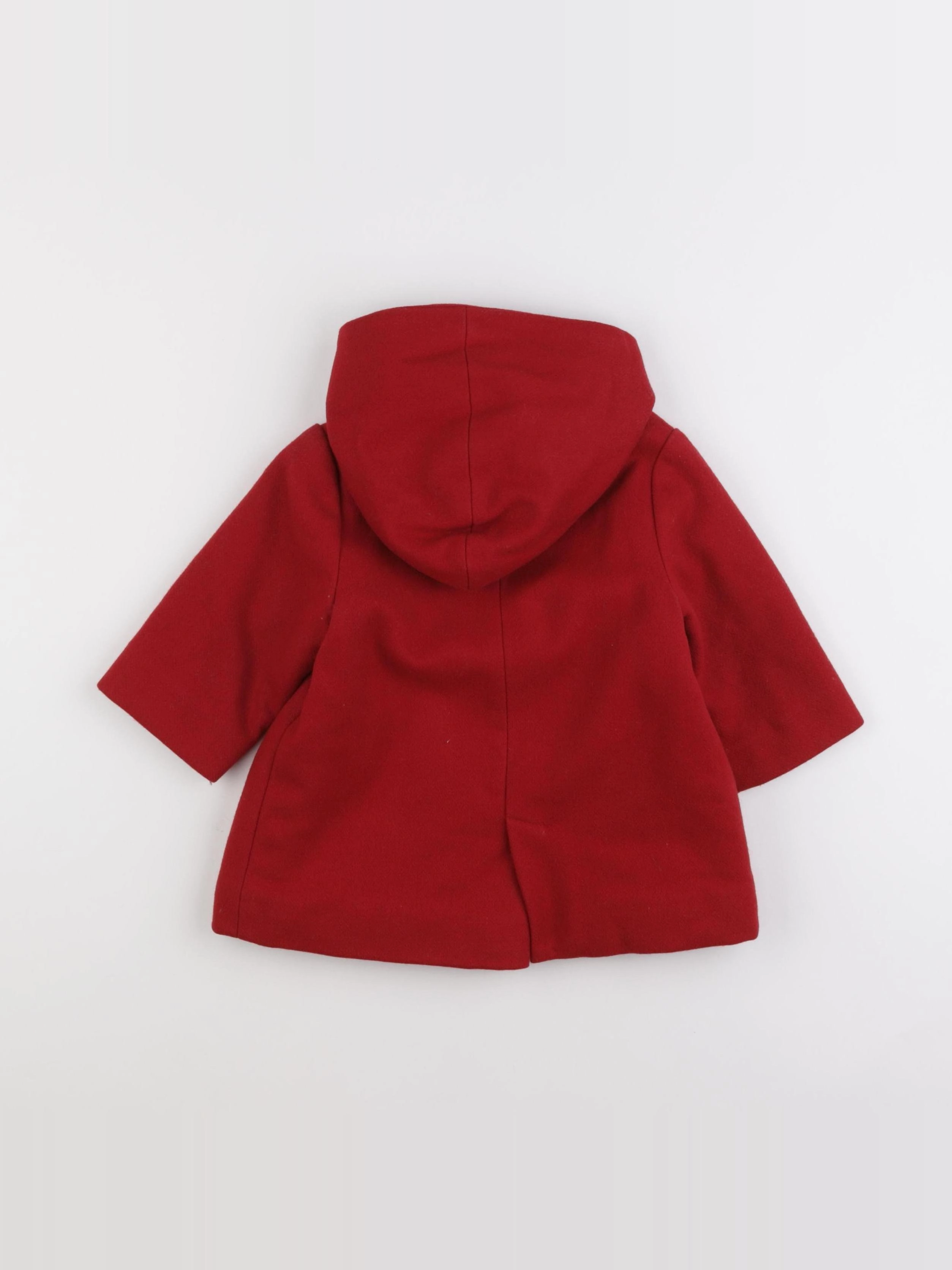 Jacadi - manteau rouge - 12 mois