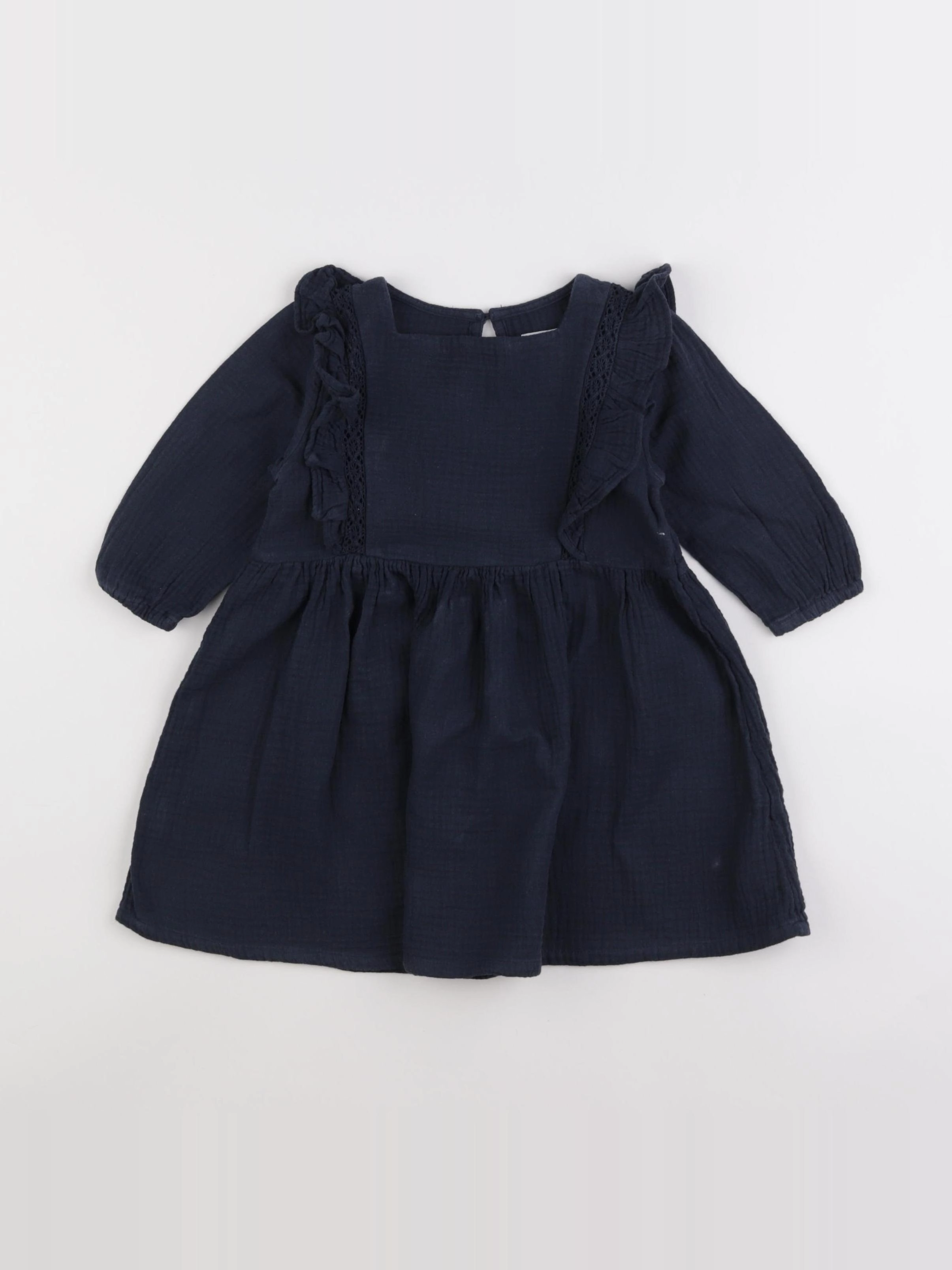 Vertbaudet - robe bleu - 3 ans